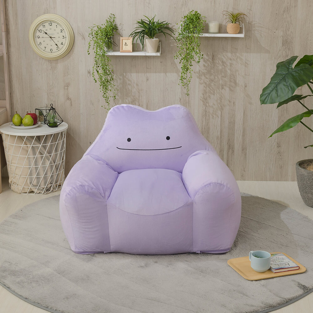 ポケモン メタモンビーズソファ ポケモン メタモン ビーズソファ スゴビーズ 洗えるカバーソファ インテリア雑貨 キャラクター家具 リビング用ソファ 子供部屋インテリア かわいいソファ ゲームチェア 一人暮らし家 [3]