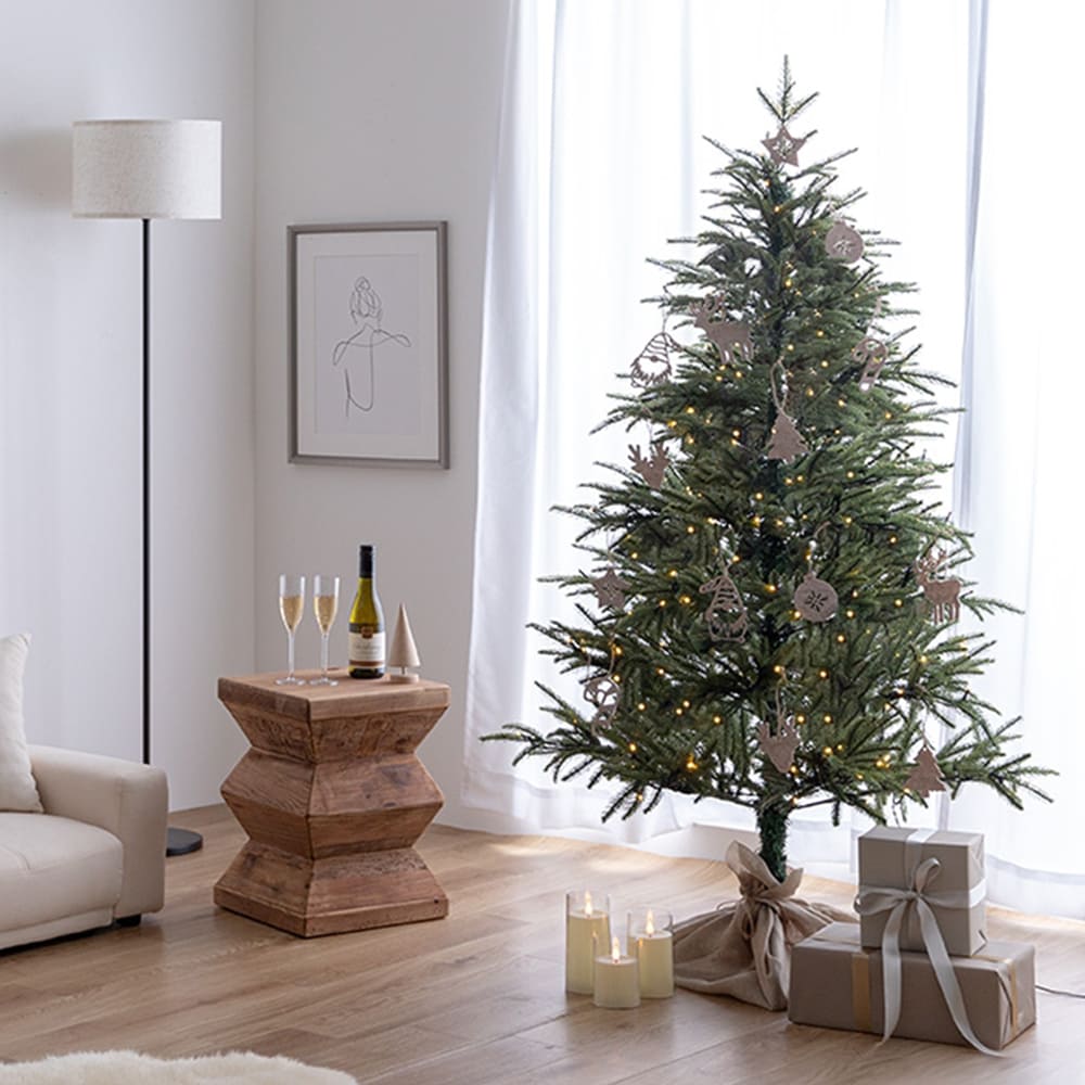 クリスマスツリー150cm インテリアツリー LEDライトツリー おしゃれクリスマス 北欧風ツリー クリスマス雑貨 リビングインテリア 冬のインテリア 部屋飾り クリスマスデコレーション ボリュームツリー 本格ツリー 組立簡単ツリー