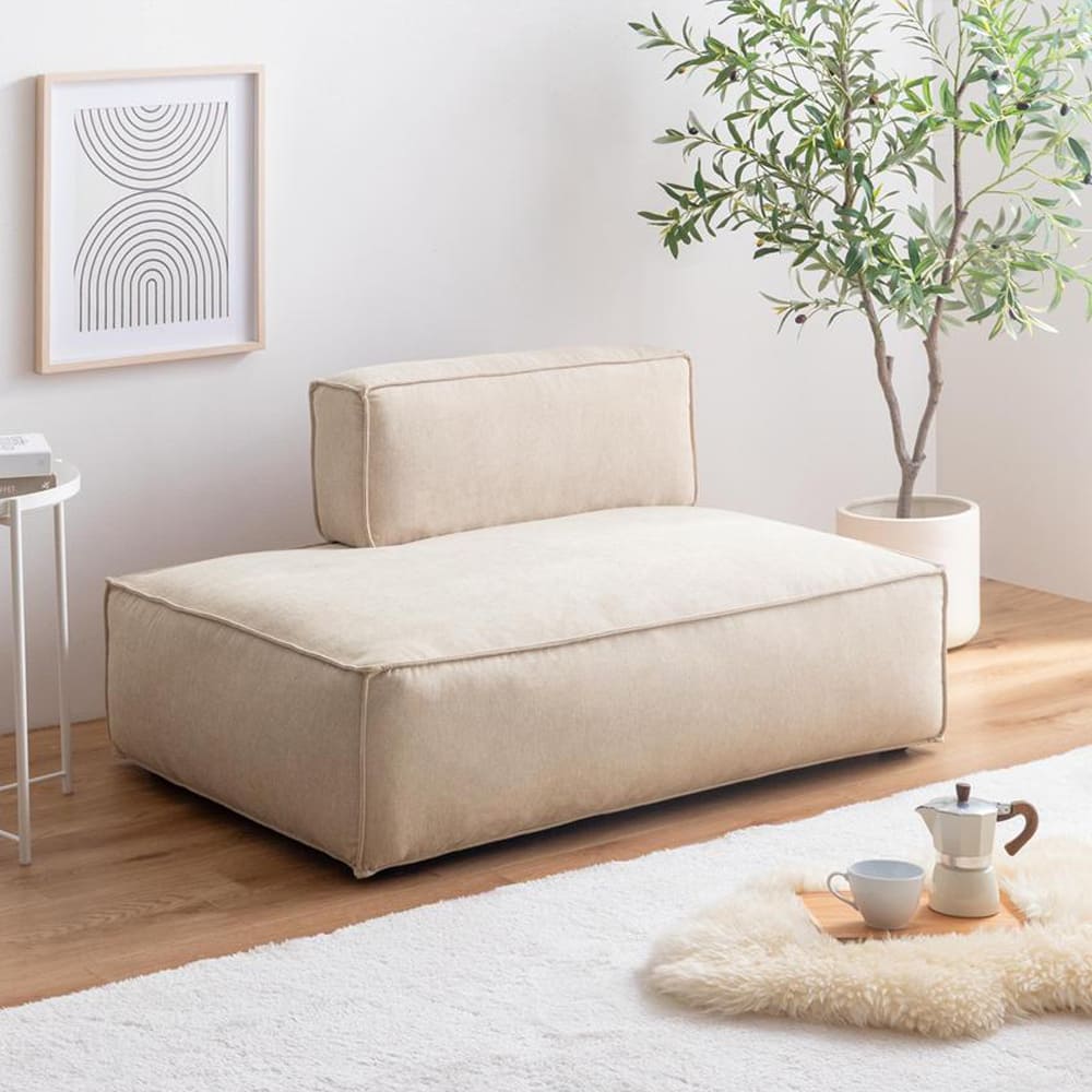 Rosa（ローザ） ローソファー　1.5人掛けタイプ ローソファ 低いソファ ワイドソファ フロアソファ ソファベッド風 リビング家具 一人暮らしソファ ワンルーム家具 北欧インテリア シンプル家具 ナチュラルインテリア おしゃれソファ くつろぎ家具 モダンインテリア ナチュラ