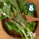 【無添加・無着色・国産】うちのらぱん セロリの葉 20g 小動物おやつ|うさぎ・ハムスター・モルモット・チンチラに最適|自然派乾燥野菜|チャック付きパッケージ