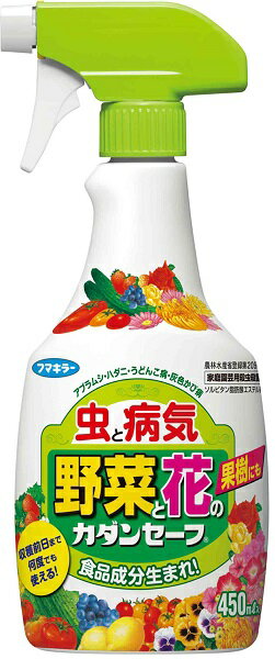 フマキラー　カダンセーフ　450ml アブラムシ、ハダニ、うどんこ病