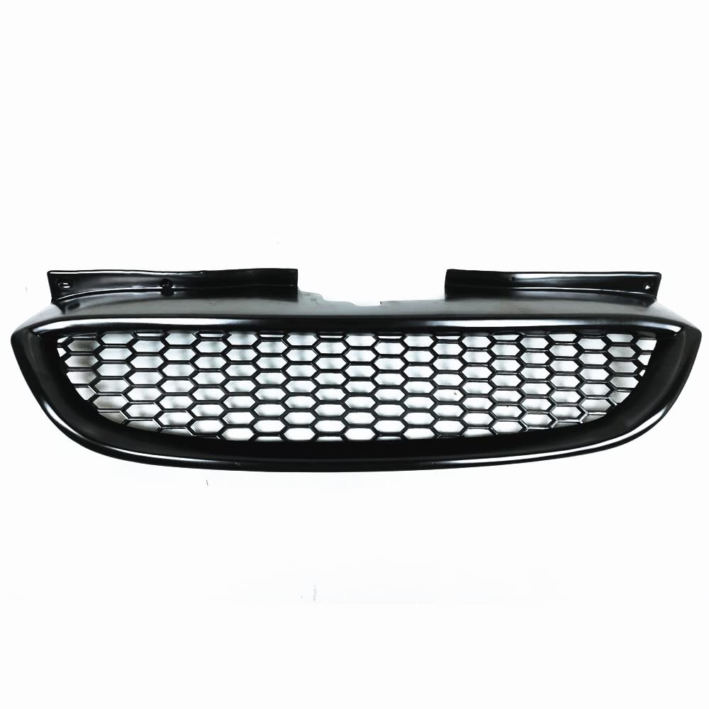 Rakuten - ヒュンダイ ジェネシス クーペ 2008 2009-2012用 ブラック フロントメッシュグリルカバー