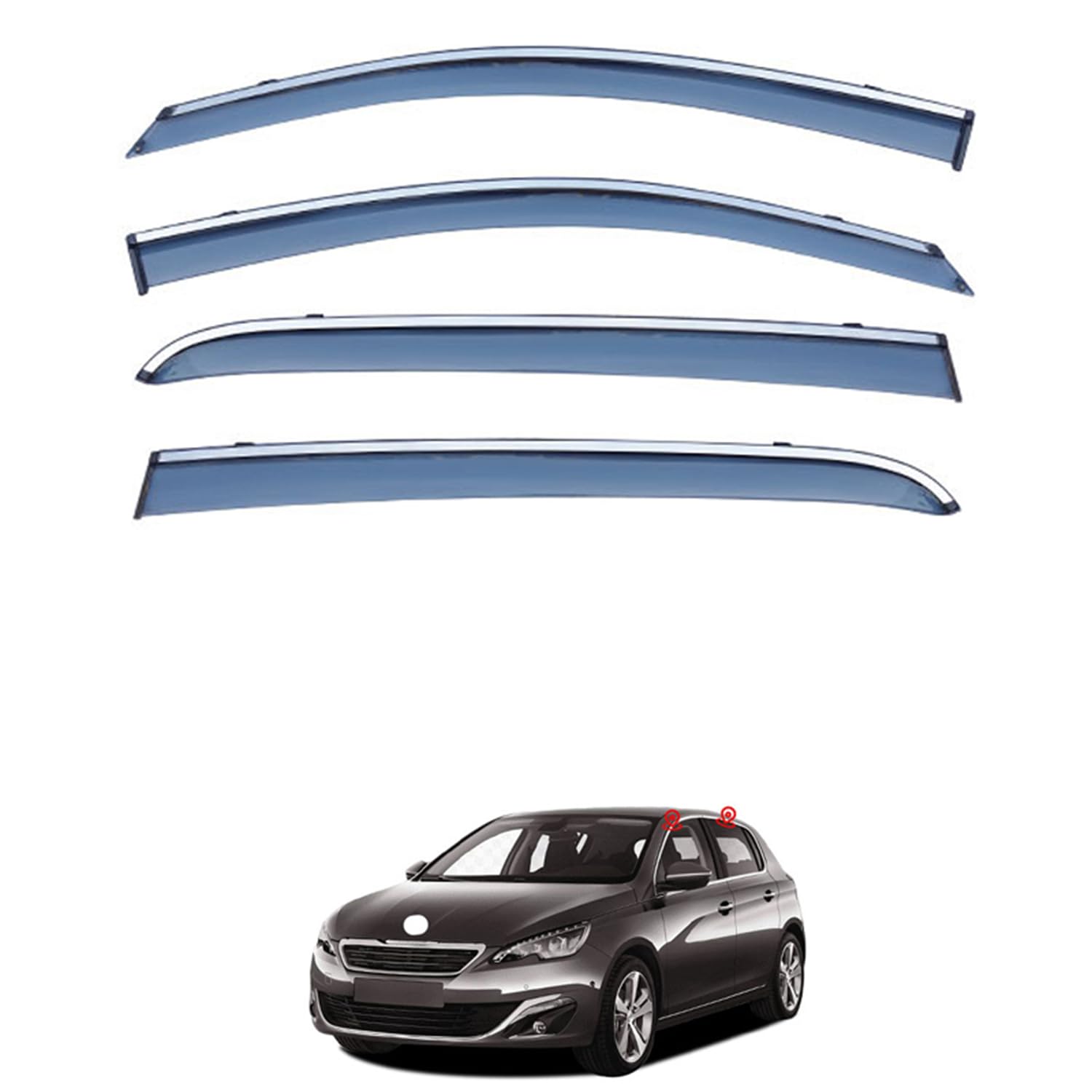 プジョー　308 SW ウィンドウバイザー ORI-PEU41 peugeot プジョー 308 SW ウィンドウバイザー ORI-PEU41 peugeot 【公式通販】