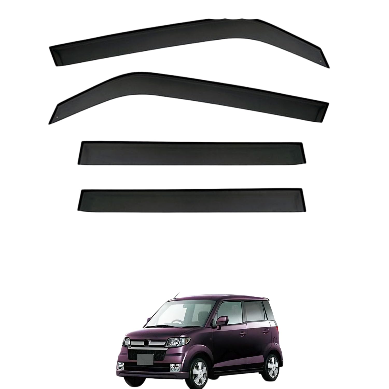 【専用設計モデル】に適用 ホンダ ゼスト 2006-2012 専用【耐候性に優れたマテリアル】傷がつきにくく、対候性にも優れたPC素材で成型されています。柔軟性が高いため、物理的な衝撃を受けても割れにくく、長きにわたって美しい外観を維持します。【雨の日の不快感をゼロに】窓を開けても雨の侵入をしっかりブロック。車内の空気がこもりがちな雨天時でも、効率よく換気が行えるため、同乗者にも快適な移動時間を提供します。【スタイリッシュな外観】車体デザインに自然に溶け込む洗練されたフォルム。実用的な雨除け?日除けとしてだけでなく、愛車のサイドビューをより引き締めるカスタムアクセサリーとしても最適です。【無加工?スピーディー装着】車体へのダメージがない両面テープ貼り付けタイプ。面倒な工具や専門的な技術は一切不要で、フィッティングを確認して貼り合わせるだけで作業が完了します。ドアバイザー 車用レインガード 厳選アクリル製 優れた防雨性 風切り音軽減 カスタムカーパーツ サイドバイザーセット 日よけ対策 通年使用 車外装備品 傷防止 簡単装着 視界を遮らない 結露除去 雨天走行