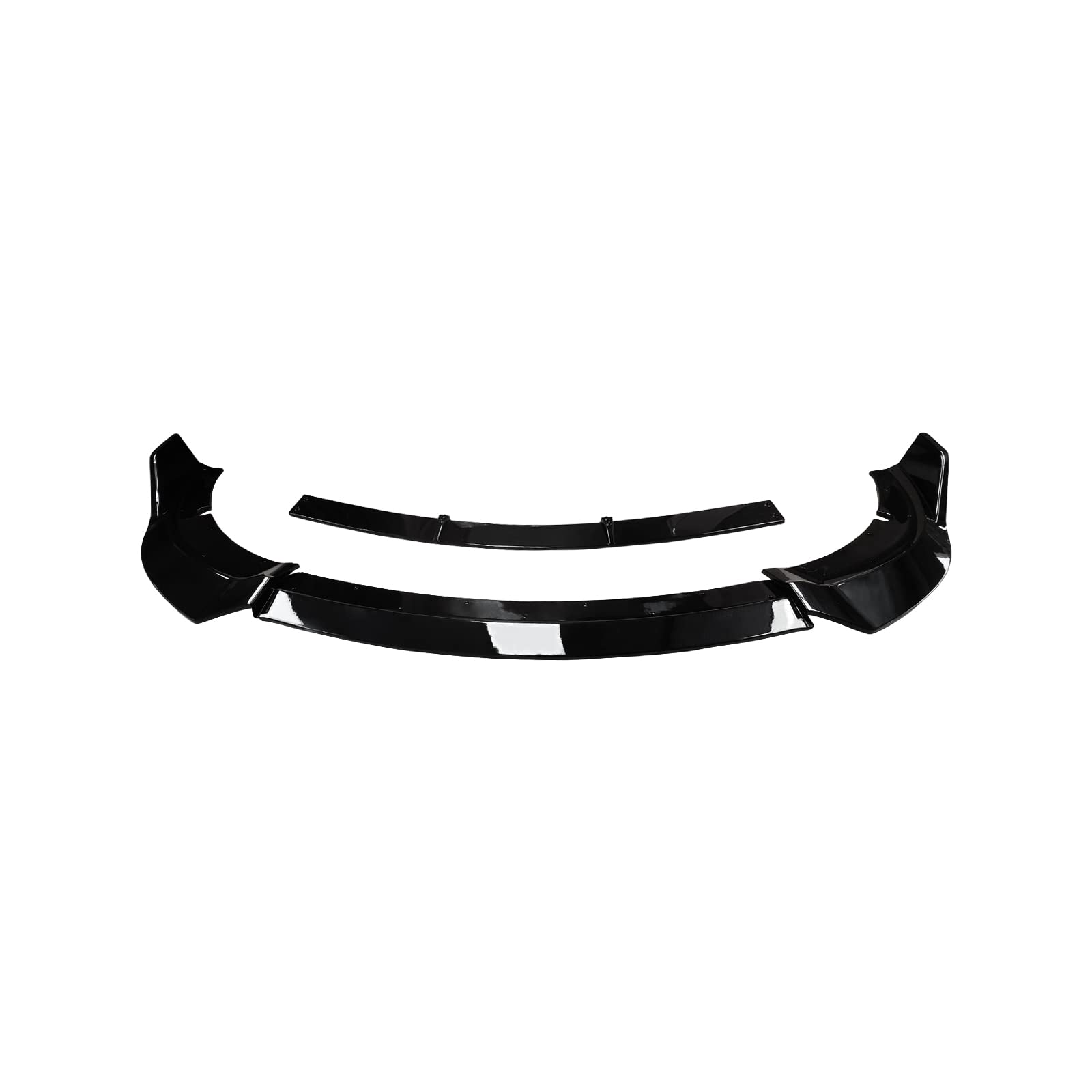 Rakuten - フロントスポイラー 2015-2022 ドッジ ダッジ チャージャー ナローボディ SRT フロントリップ リップスポイラー 艶あり黒 4PC 塗装済み ABS製