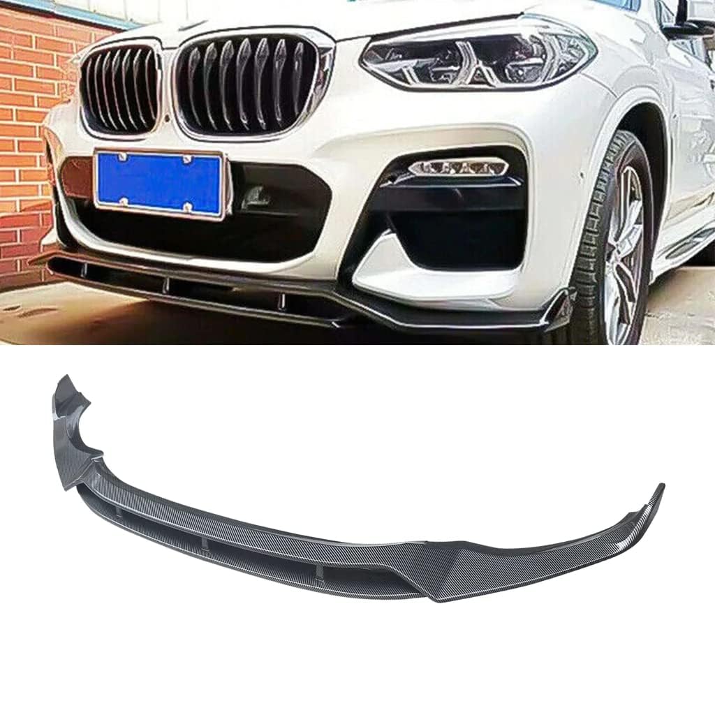 Rakuten - X3 フロントスポイラー BMW X3 G01 M スポーツ 2018年〜2022年 車種専用 フロントリップ リップスポイラー ABS製 塗装済み エアロパーツ ガーニッシュ カーアクセサリー カーボン調
