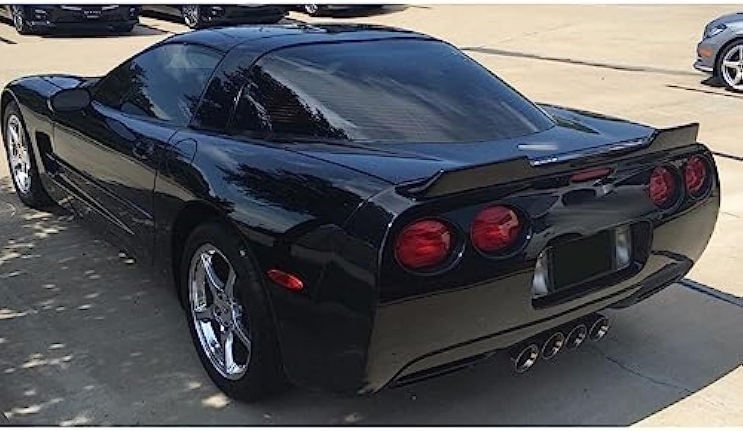 シボレー コルベット 5代目 リアスポイラー 1997-2004 シボレー?コルベット（CORVETTE）5代目 C5 車種専用 リアウィング トランクスポイラー リアアンダースポイラー 改装パーツ ABS製 塗装済み カーボン調 純正部品 エアロパーツ カスタム カーアクセサリー 2