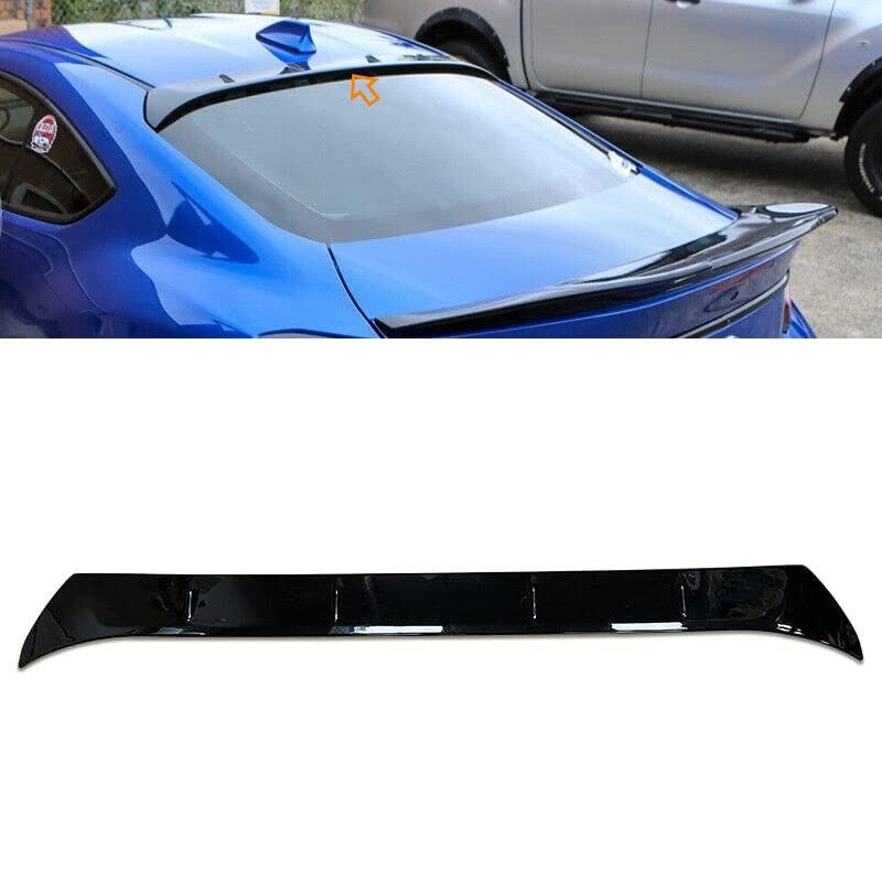 【適合車種】2022年 2023年 2024年 2025年 トヨタ GR86 ZN8 スバル BRZ ZD8 ルーフスポイラー に対応いたします。【高級感がアップ】1.エアロガード：高速走行中で上の気流を速やかにはがして、ダウンフォースを増加し、車体を安定させます。2.ガーニッシュ：トヨタ GR86 ルーフスポイラー部周りの高級感的な雰囲気が増し、ハイクオリティ、加飾になり見栄えが向上、ご愛車に個性をアップする人に超オススメ。【高品質素材?耐久性】GR86 ZN8 ルーフスポイラーは高品質のABS樹脂を素材として製作し、耐熱性に優れ、高温でも低温でも良好な性能を維持します。また耐食性に優れており、劣化を恐れず長く使用できます。【インストール方法】1.貼り付ける場所を拭き取ってください。2.3Mテープを慎重に剥がし、ヘアドライヤーを使用して低温で暖めることができます。3.慎重に固定し、貼り付けてから、しっかりと3分間押してください。4.48時間以内に、強い日差しや水を控えてください。カスタム【安心サービス】お客様に満足できる商品体験を提供するために、弊社の商品はすべて厳格な品質検査を受けています。安心して買ってください。製品に損傷があったり、使用中に何か問題があったら、いつでも弊社にお問い合わせてください。注文前に問い合わせで確認してください。ご愛車の車種、年式、写真（てきるだけ多角度）をメールへ送信してください。（日本語、英語対応可能）24時間内、返事致します。ご不明な場合は、なんでも、いつでも、お気軽くお問い合わせください． 商品パラメータ 名前：ルーフスポイラー材質：ABS製 パッケージ：ルーフスポイラー＋両面テープおすすめこと：1.貼り付ける場所を拭き取ってください。2.3Mテープを慎重に剥がし、ヘアドライヤーを使用して低温で暖めることができます。3.慎重に固定し、貼り付けてから、しっかりと3分間押してください。4.48時間以内に、強い日差しや水を控えてください。自分で取り付けことは苦手の方は専門店で改装することをお勧め致します。※ご注意してください:1、注文する前に、商品の説明と写真をよく見て、自分の車種を確認して、商品があなたの車に合うように確保してください。2、本商品を他の用途として使用しないでください。そのために損傷が発生したら、当店は相応のアフターサービスを提供できないかもしれません。3、製品の問題があれば、私達は毎回の注文に対して無料で返品または払い戻しを提供します。もし欠陥があったり、届いていなかったりなどです。私たちに連絡してください。4、本製品に対して何か質問があれば、先にメールを送ってください。できるだけ早く問題を解決します。1、注文する前に、商品の説明と写真をよく見て、自分の車種を確認して、商品があなたの車に合うように確保してください。2、本商品を他の用途として使用しないでください。そのために損傷が発生したら、当店は相応のアフターサービスを提供できないかもしれません。3、製品の問題があれば、私達は毎回の注文に対して無料で返品または払い戻しを提供します。もし欠陥があったり、届いていなかったりなどです。私たちに連絡してください。4、本製品に対して何か質問があれば、先にメールを送ってください。できるだけ早く問題を解決します。