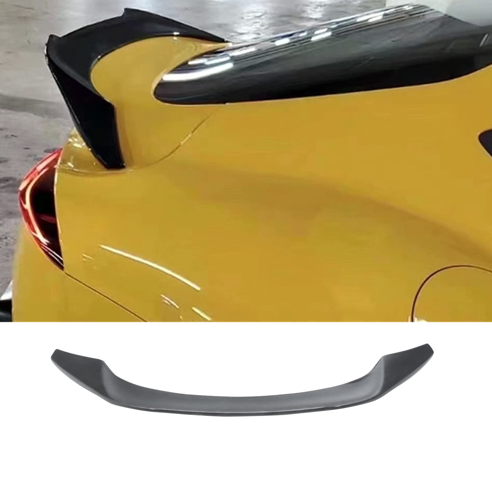 Rakuten - トヨタ GR スプーラ リアスポイラー GR SUPRA DB型 SZ RZ SZR 2019年〜2025年 車種専用 リアウイング リアアンダースポイラー ABS製 塗装済み GRスプーラアクセサリー 艶消し黒