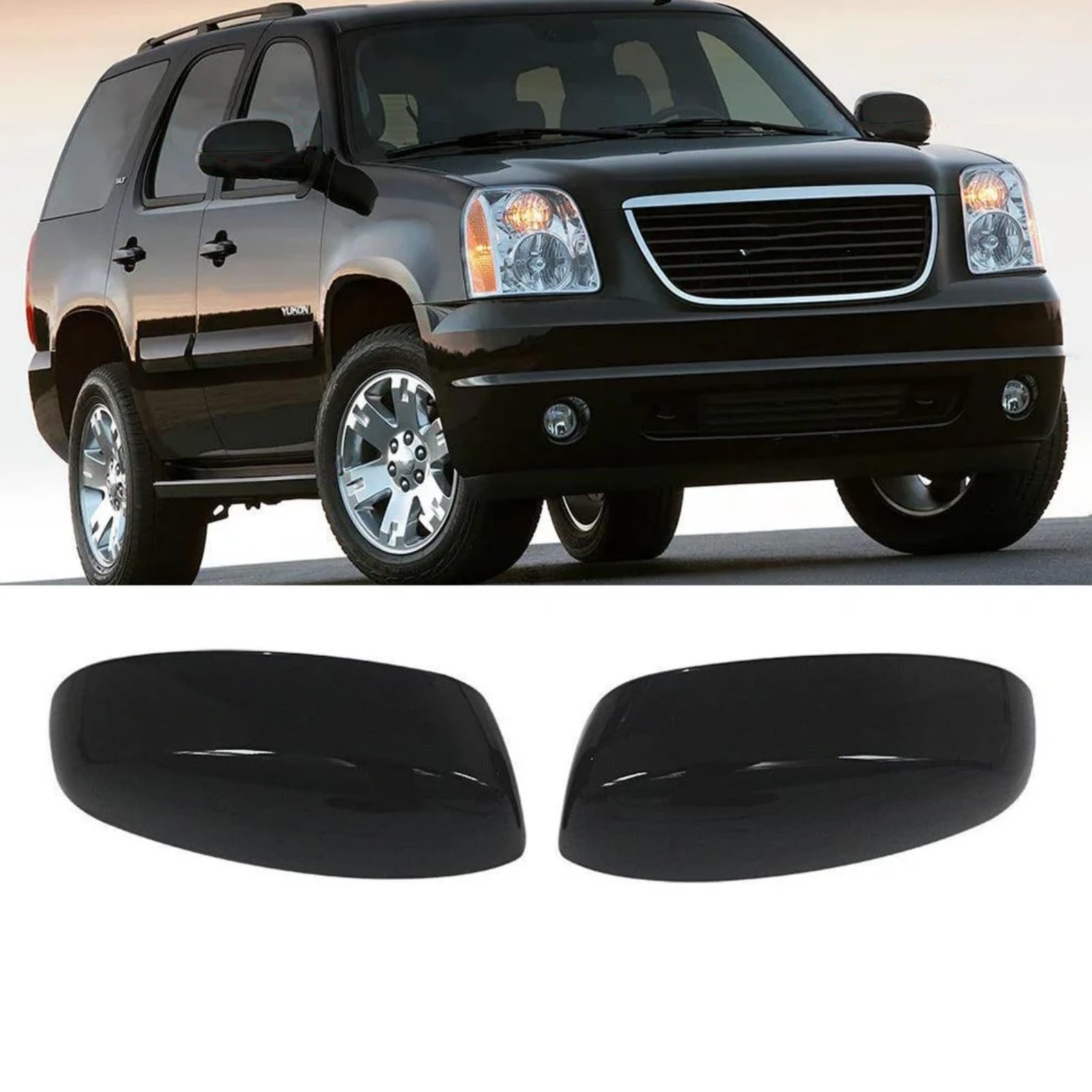 【適合車種】2007-2014 シボレー シルバラード 1500 GMC シエラ 1500 Yukonミラーカバー に対応いたします。【2025年新材料】サイドミラーカバーは2025年新材料のABS樹脂が採用し、防傷?防晒?防油?防水?かつ拭き取り便利で、触り心地もグッドです。色落ちしなく、ドアミラーを染めません。全面保護　耐久性、耐熱機能、無臭無毒、防汚性、耐擦傷性、耐水機能があります。【高級感がアップ】：車種別にダッジバックミラーを設計し、違和感がないで、サイズはぴったりです。ミラーカバーが車と一体感があります。【取り付け】穴を開ける必要がなく、両面テープがついているので貼るだけで簡単取付でした。RAV4 カスタムパーツ RAV4 アクセサリー【安心サービス】平日のご注文は2-3日以内にご出荷できます。問題とかがありましたら、お気軽に先にメールを送って、ご連絡ください。【適合車種】2007-2014 シボレー シルバラード 1500 GMC シエラ 1500 Yukon専用※ご注文前に必ずサイズのご確認をお願い致します。【カラー】ブラック【高品質】高品質ABS素材で作りました。雨、雪等への耐久性が強くて、長時間の日射しにも変形変質しません。優秀な耐久性を持ち、変形しない、褪色しない。わずかな衝突に耐え、簡単な色あせに耐えます。保護キャップは、バックミラーを傷、汚れ、その他の損傷から効果的に保護します。【特別なデザイン】車種専用設計なので 、一切違和感なくフィットします。まだ、表面は高光沢度がり、装着するだけでエレガントで高級感溢れた。【取り付け簡単】裏面は特製な両面テープがあるので、接着剤は必要なく、簡単に貼り付けることができます。なお、使いたくないときは剥がしても表面に残渣や粘着剤残らない。車に大きな保護を提供し、サイドバック とホコリの表面を防ぎます。取り外したときに接着剤の残留物を車の表面に残さないで、あなたの車に害を与えません。