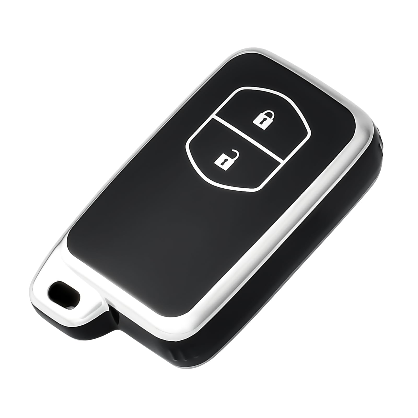TOYOTA アクア ヴィッツ カローラ プリウス 専用設計 高級 TPU スマートキー ケース キー カバー スタイリッシュ 汚れ 滑り 傷 防止 トヨタ2ボタン