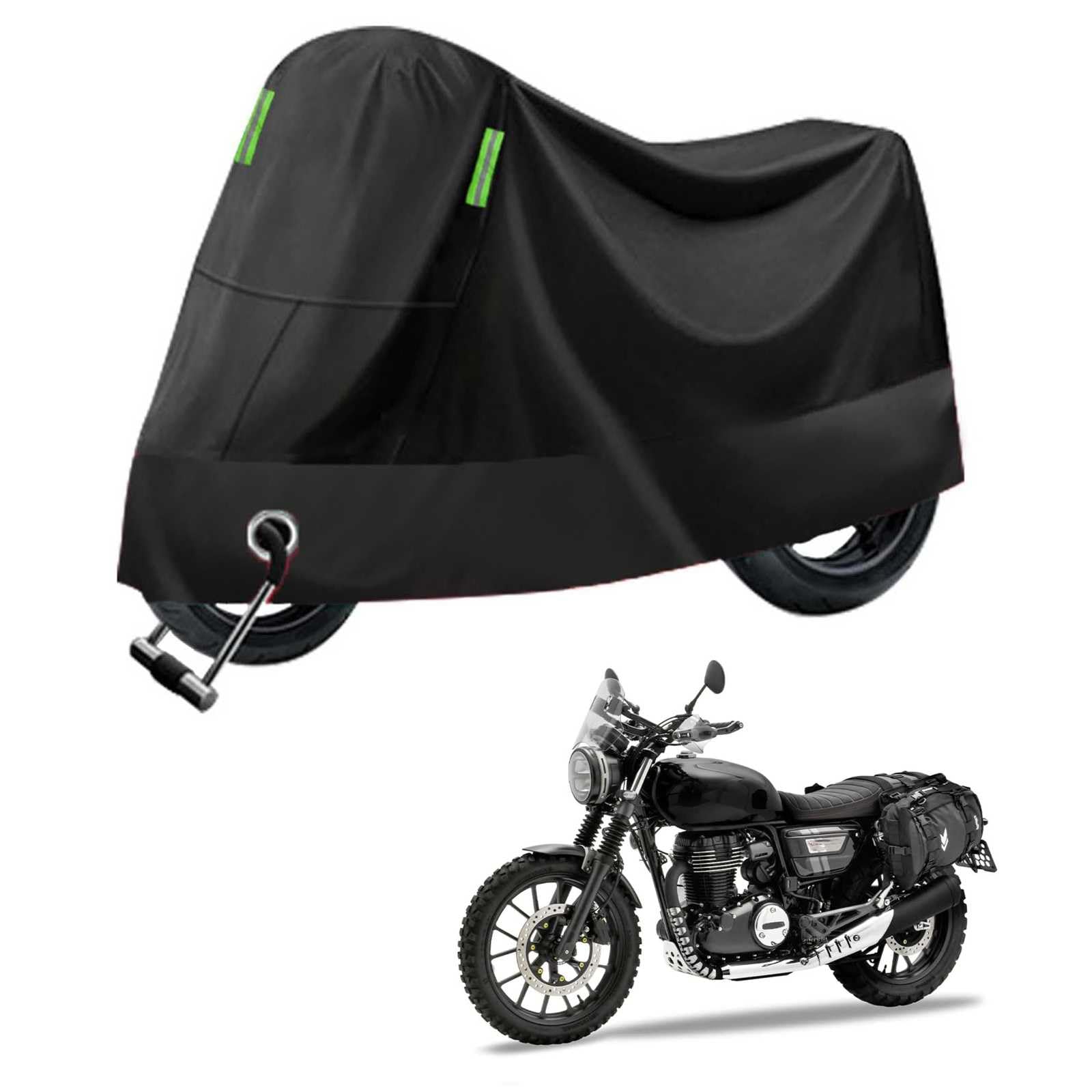 2025新版 バイクカバー に適用ホンダ「GB350」「GB350 S」【アルミホイル＋ニードルパンチコットン】全..