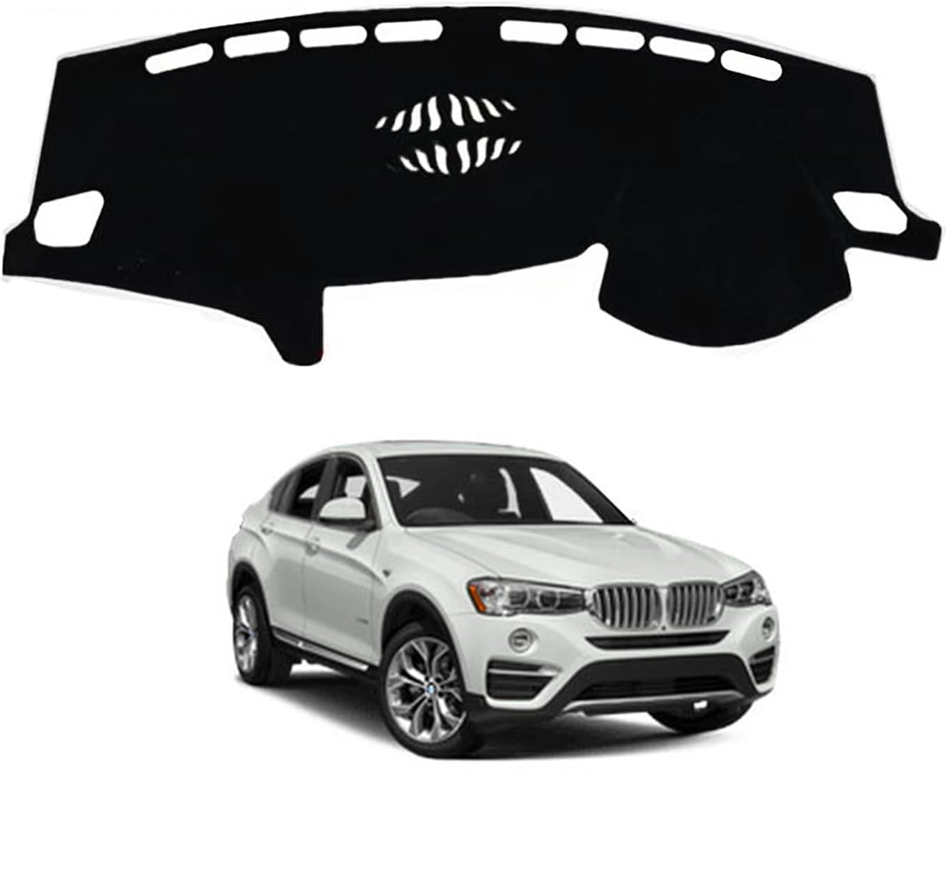 ダッシュボードマット BMW X4 F26 2014年8月~2018年8月 HUDなし 専用 ダッシュボードカバー 車内 日焼け防止 結露対策 映り込み防止 反射防止 保護マット 断熱 ズレ防止 傷防止 内装 アクセサリー