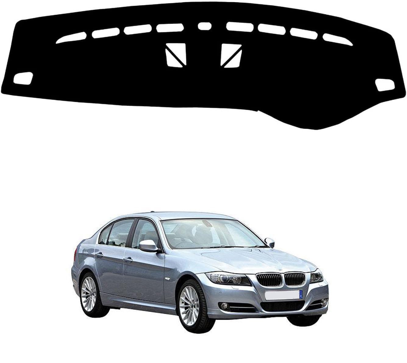 Rakuten - ダッシュボードマット BMW 3シリーズ E90 E91 E92 E93 2005年4月~2012年3月 専用 ダッシュボードカバー 車内 日焼け防止 結露対策 映り込み防止 反射防止 保護マット 断熱 ズレ防止 傷防止 内装 アクセサリー