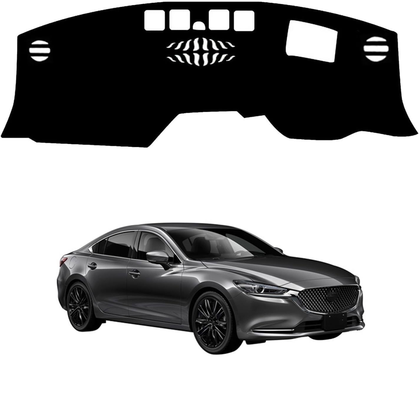 Rakuten - ダッシュボードマット マツダ Mazda6 GJ系 2019年8月~2024年9月 専用 ダッシュボードカバー 車内 日焼け防止 結露対策 映り込み防止 反射防止 保護マット 断熱 ズレ防止 傷防止 内装 アクセサリー
