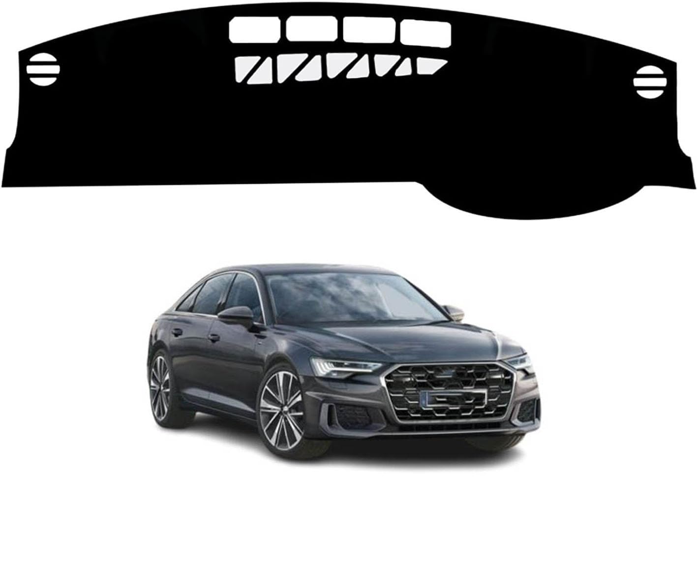 ダッシュボードマット アウディ A6 F2系 2019年3月~ 専用 ダッシュボードカバー 車内 日焼け防止 結露対策 映り込み防止 反射防止 保護マット 断熱 ズレ防止 傷防止 内装 アクセサリー
