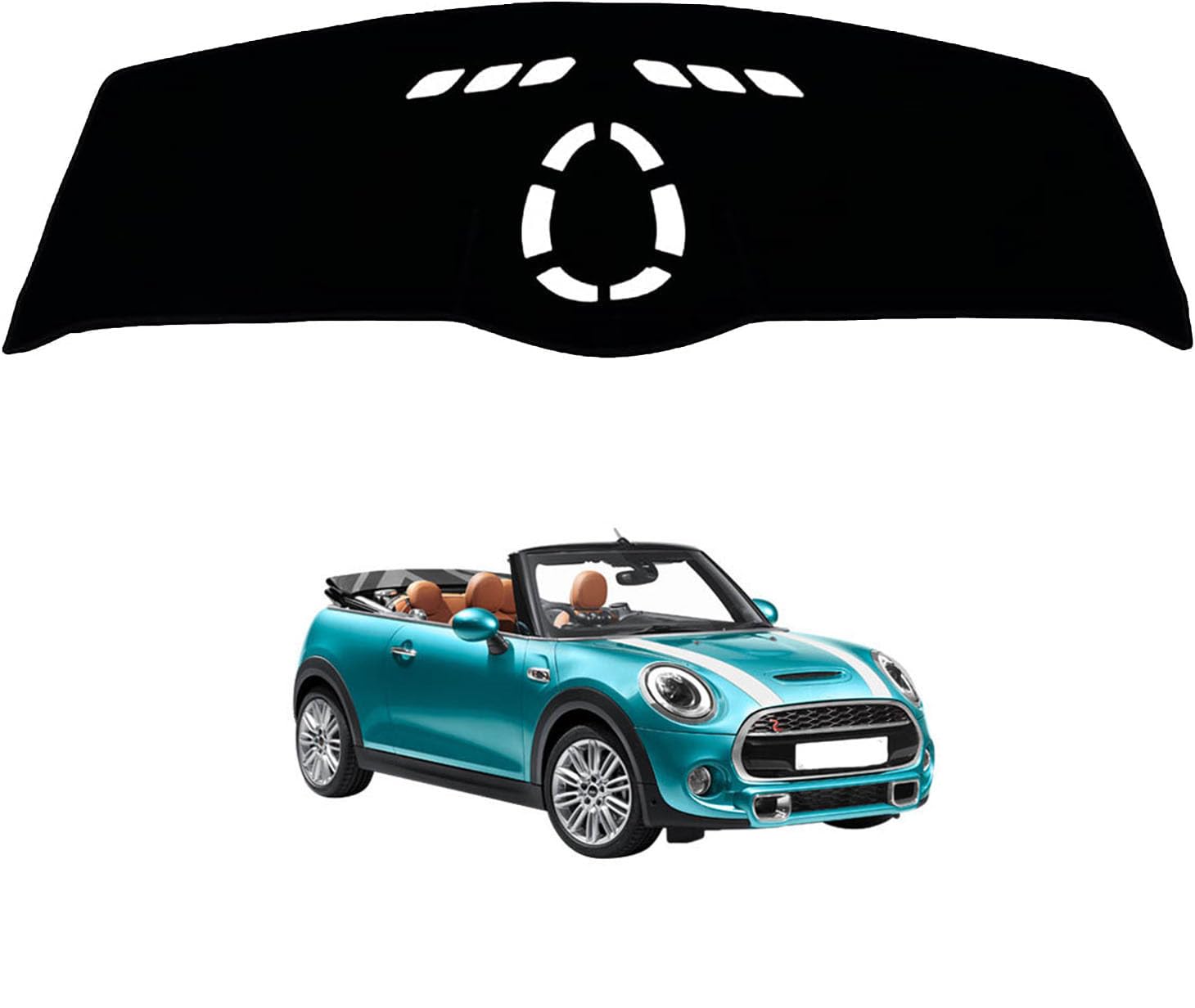 ダッシュボードマット MINI ミニ コンバーチブル F57 2016年3月~2024年7月 専用 ダッシュボードカバー 車内 日焼け防止 結露対策 映り込み防止 反射防止 保護マット 断熱 ズレ防止 傷防止 内装 アクセサリー