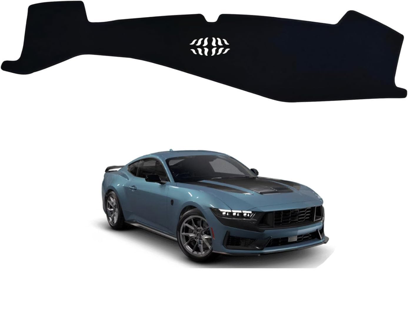 ダッシュボードマット フォード マスタング 2024年12月~ 専用 ダッシュボードカバー 車内 日焼け防止 結露対策 映り込み防止 反射防止 保護マット 断熱 ズレ防止 傷防止 内装 アクセサリー