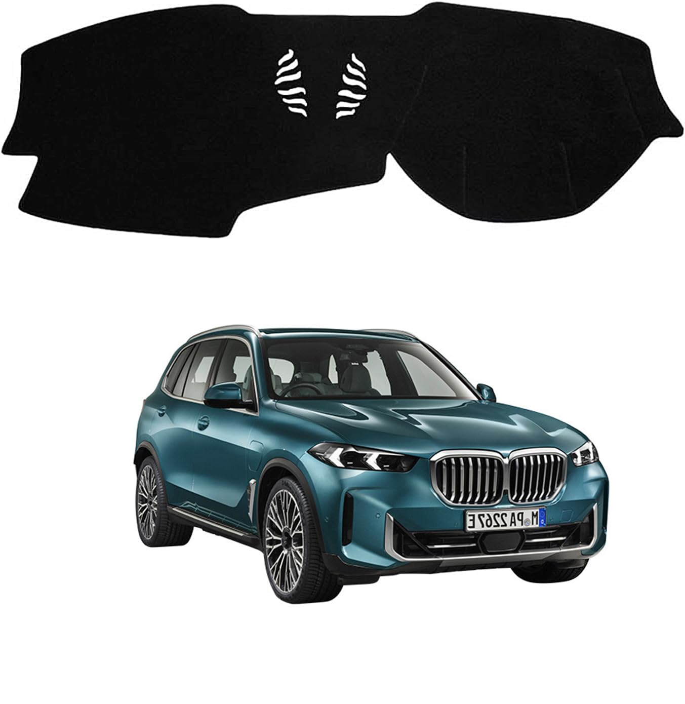 ダッシュボードマット BMW X5 G05 2019年2月~2022年 HUDなし 専用 ダッシュボードカバー 車内 日焼け防止 結露対策 映り込み防止 反射防止 保護マット 断熱 ズレ防止 傷防止 内装 アクセサリー