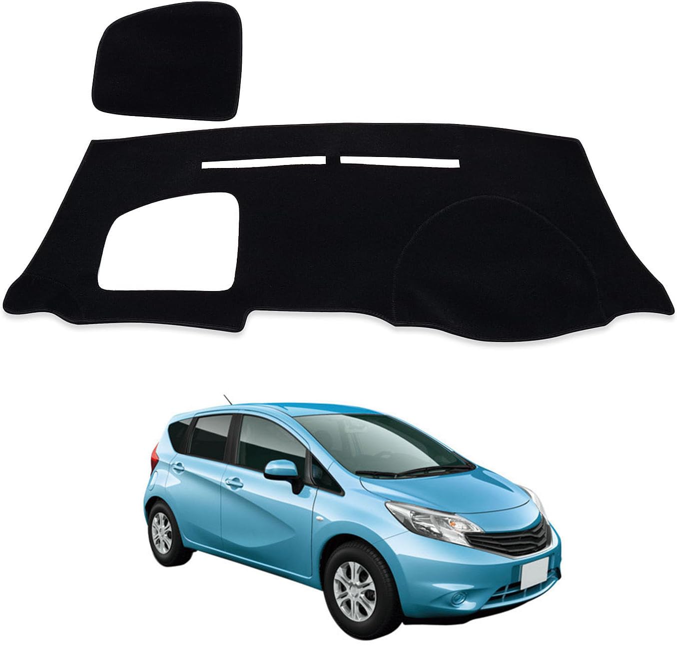 ダッシュボードマット 日産 ノート E12系 2012年9月~2020年10月 専用 ダッシュボードカバー 車内 日焼け防止 結露対策 映り込み防止 反射防止 保護マット 断熱 ズレ防止 傷防止 内装 アクセサリー