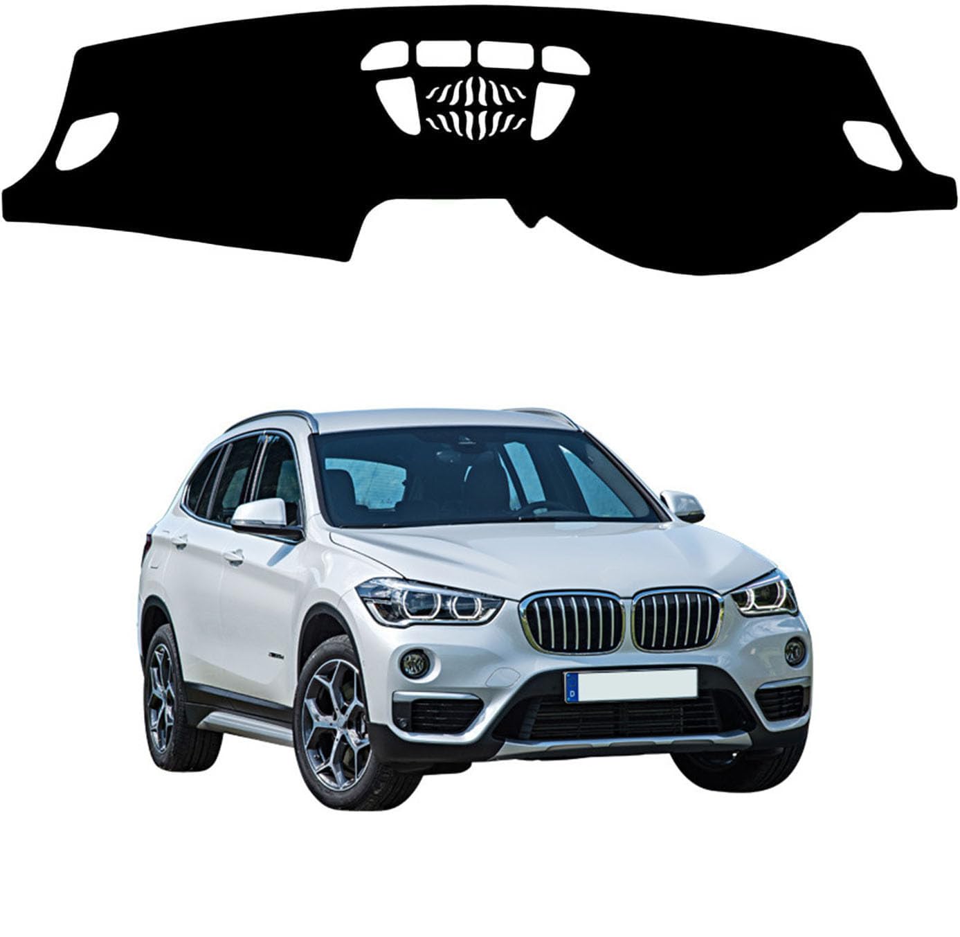 Rakuten - ダッシュボードマット BMW X1 F48 2015年10月~2023年1月 HUDなし 専用 ダッシュボードカバー 車内 日焼け防止 結露対策 映り込み防止 反射防止 保護マット 断熱 ズレ防止 傷防止 内装 アクセサリー