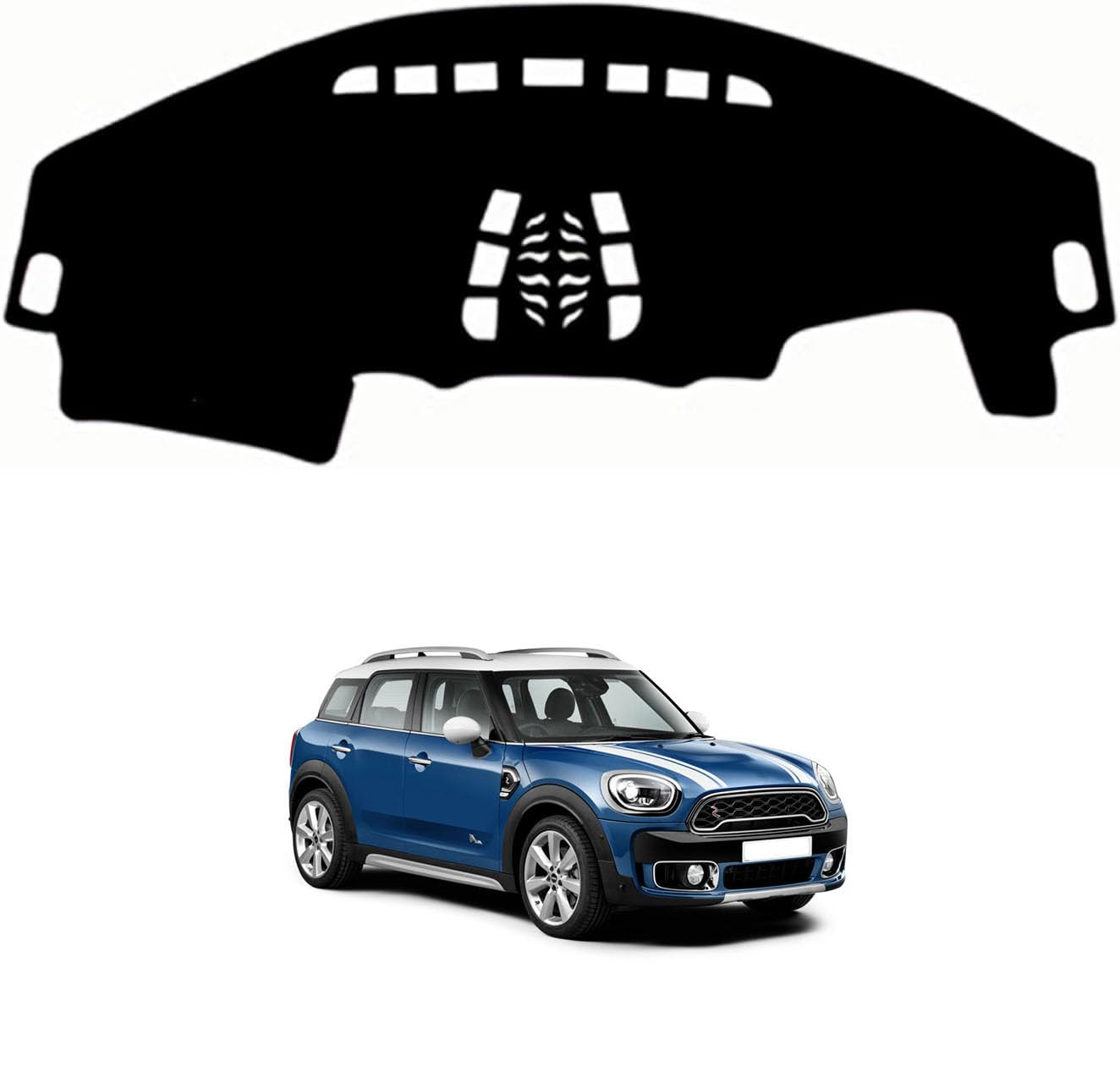 ダッシュボードマット MINI ミニ クロスオーバー F60 2017年2月~2024年7月 専用 ダッシュボードカバー 車内 日焼け防止 結露対策 映り込み防止 反射防止 保護マット 断熱 ズレ防止 傷防止 内装 アクセサリー