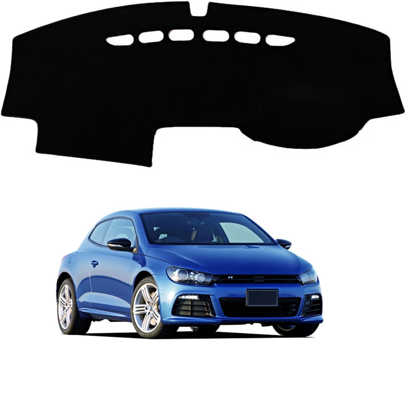 ダッシュボードマット フォルクスワーゲン シロッコ 13C 2009年5月~2014年3月 専用 ダッシュボードカバー 車内 日焼け防止 結露対策 映り込み防止 反射防止 保護マット 断熱 ズレ防止 傷防止 内装 アクセサリー