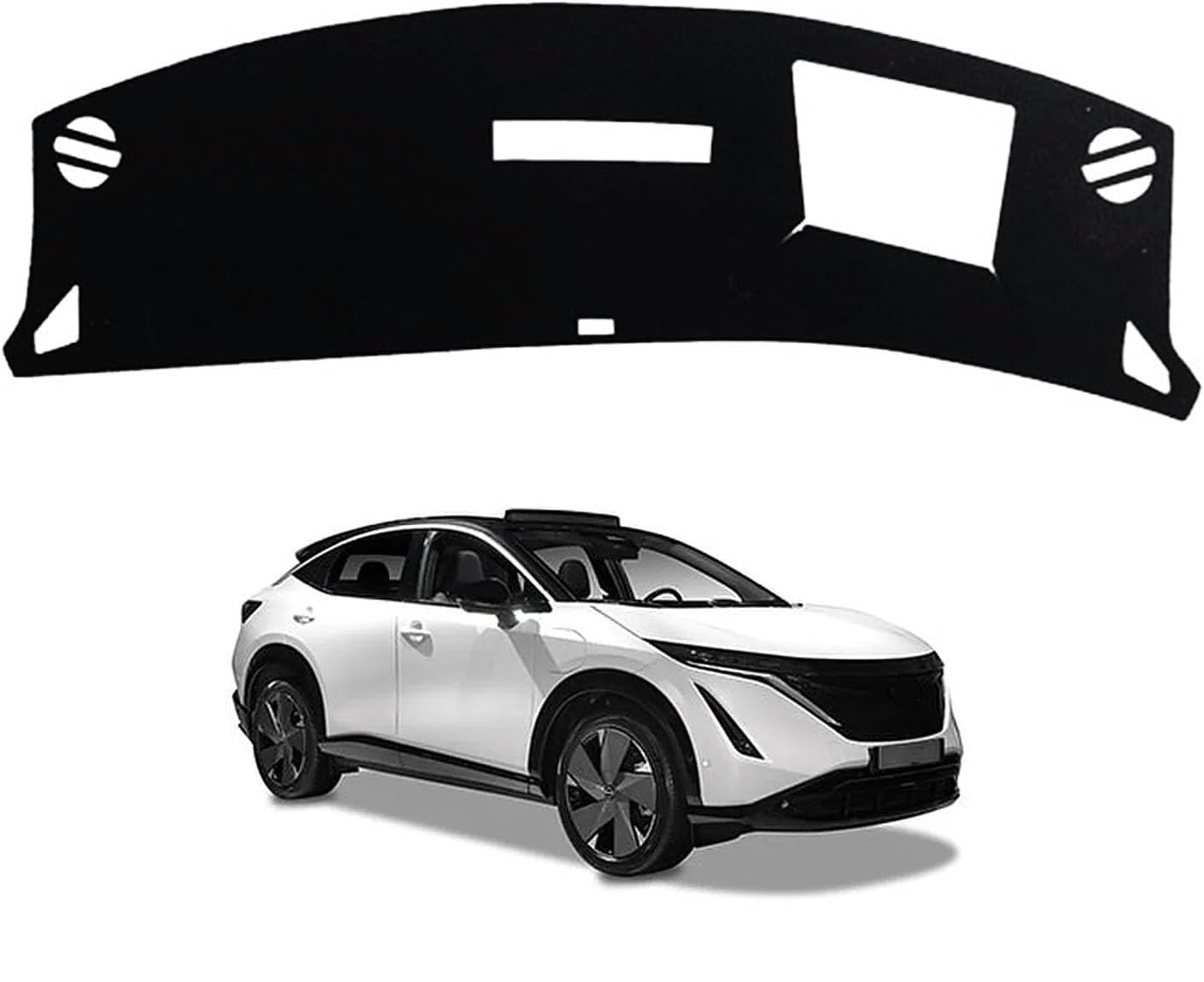 Rakuten - ダッシュボードマット 日産 アリア FE0系 HUD付き 2021年6月~ 専用 ダッシュボードカバー 車内 日焼け防止 結露対策 映り込み防止 反射防止 保護マット 断熱 ズレ防止 傷防止 内装 アクセサリー