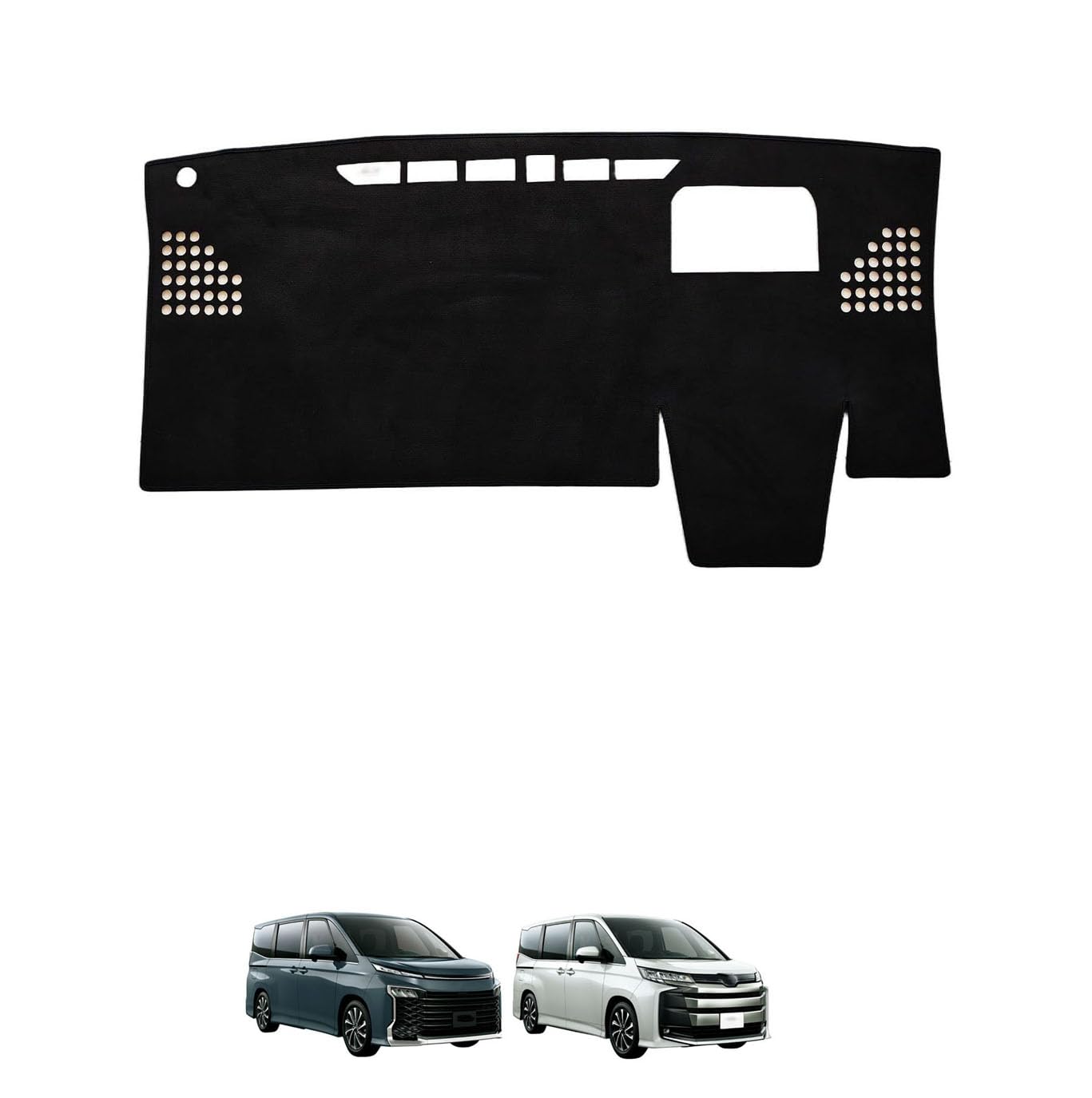 ダッシュボードマット トヨタ ヴォクシー ノア 90系 HUD付き 2022年1月~ 専用 ダッシュボードカバー 車内 日焼け防止 結露対策 映り込み防止 反射防止 保護マット 断熱 ズレ防止 傷防止 内装 アクセサリー