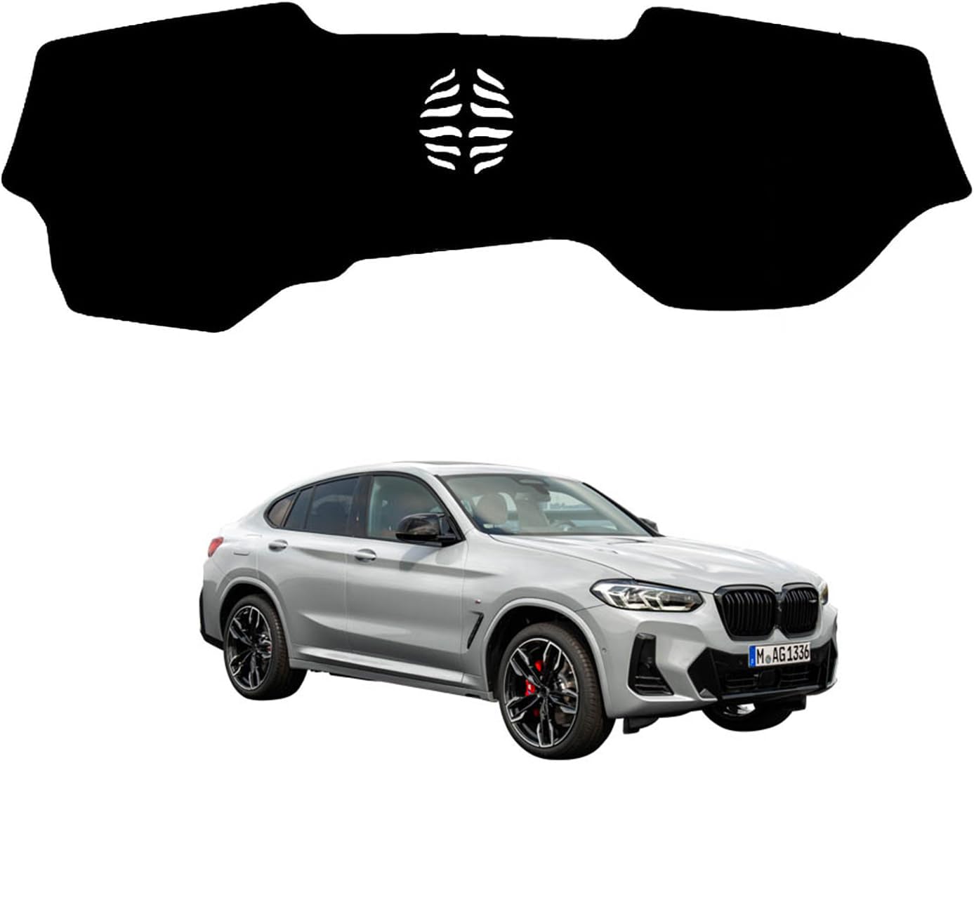 ダッシュボードマット BMW X4 G02 2018年9月~2025年2月 HUDなし 専用 ダッシュボードカバー 車内 日焼け防止 結露対策 映り込み防止 反射防止 保護マット 断熱 ズレ防止 傷防止 内装 アクセサリー