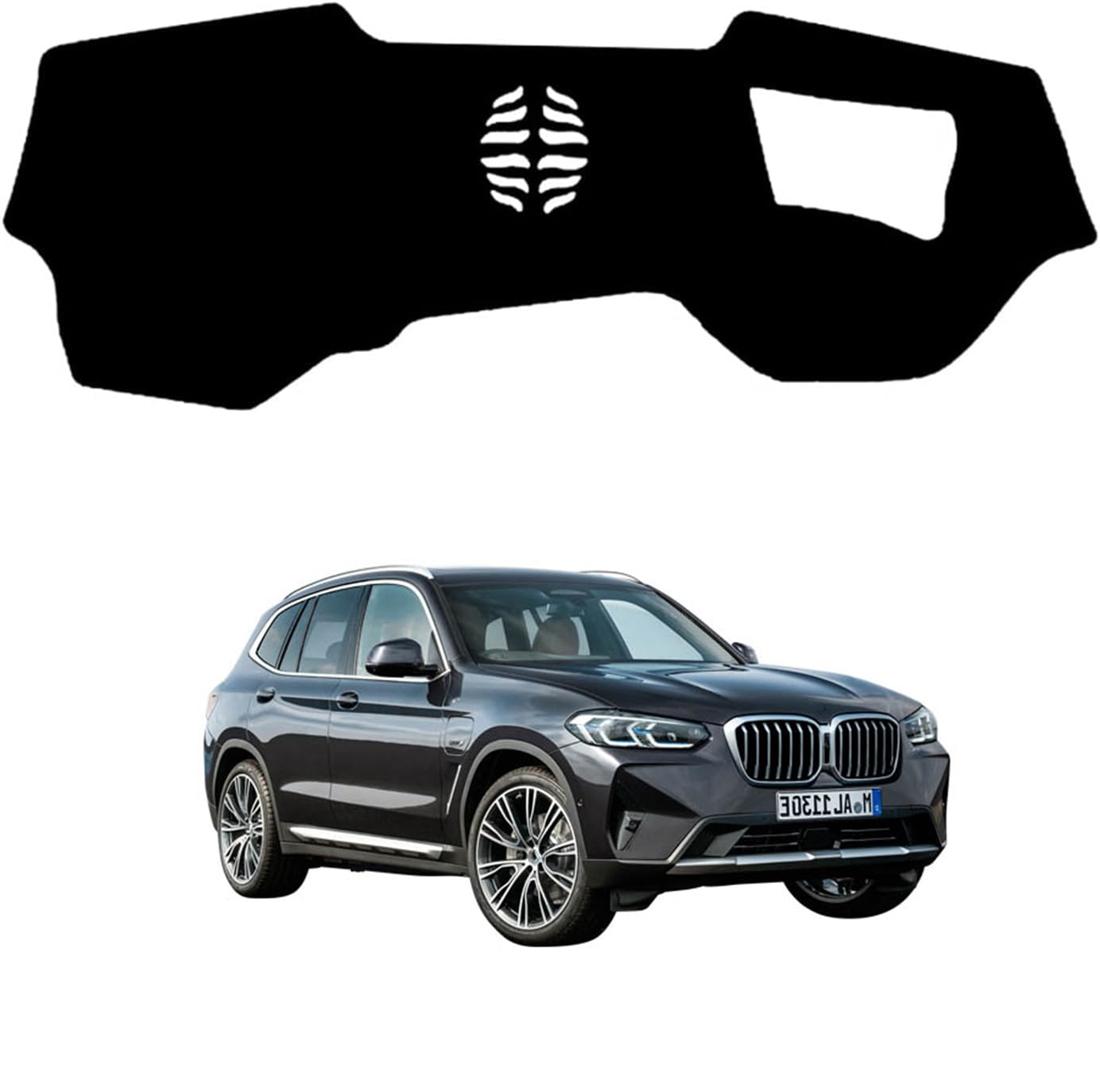 ダッシュボードマット BMW X3 G01 HUD付き 2017年10月~2024年11月 専用 ダッシュボードカバー 車内 日焼け防止 結露対策 映り込み防止 反射防止 保護マット 断熱 ズレ防止 傷防止 内装 アクセサリー