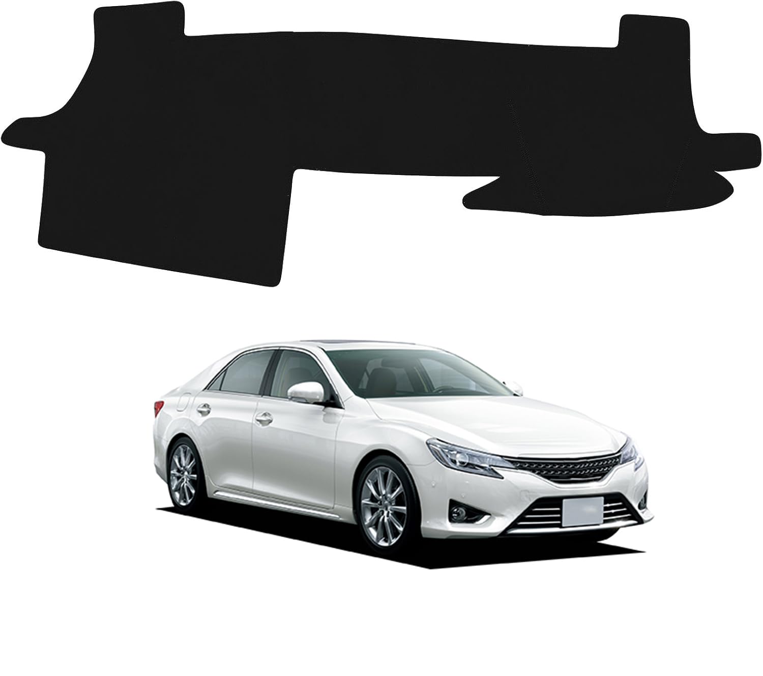 ダッシュボードマット トヨタ マークX 130系 2009年~2019年 専用 ダッシュボードカバー 車内 日焼け防止 結露対策 映り込み防止 反射防止 保護マット 断熱 ズレ防止 傷防止 内装 アクセサリー