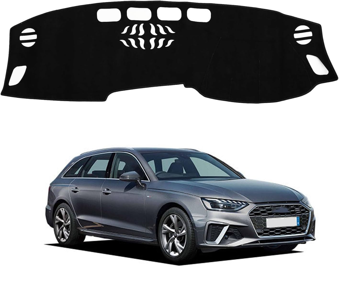 ダッシュボードマット アウディ A4アバント 8WC系 2016年2月~2025年2月 専用 ダッシュボードカバー 車内 日焼け防止 結露対策 映り込み防止 反射防止 保護マット 断熱 ズレ防止 傷防止 内装 アクセサリー