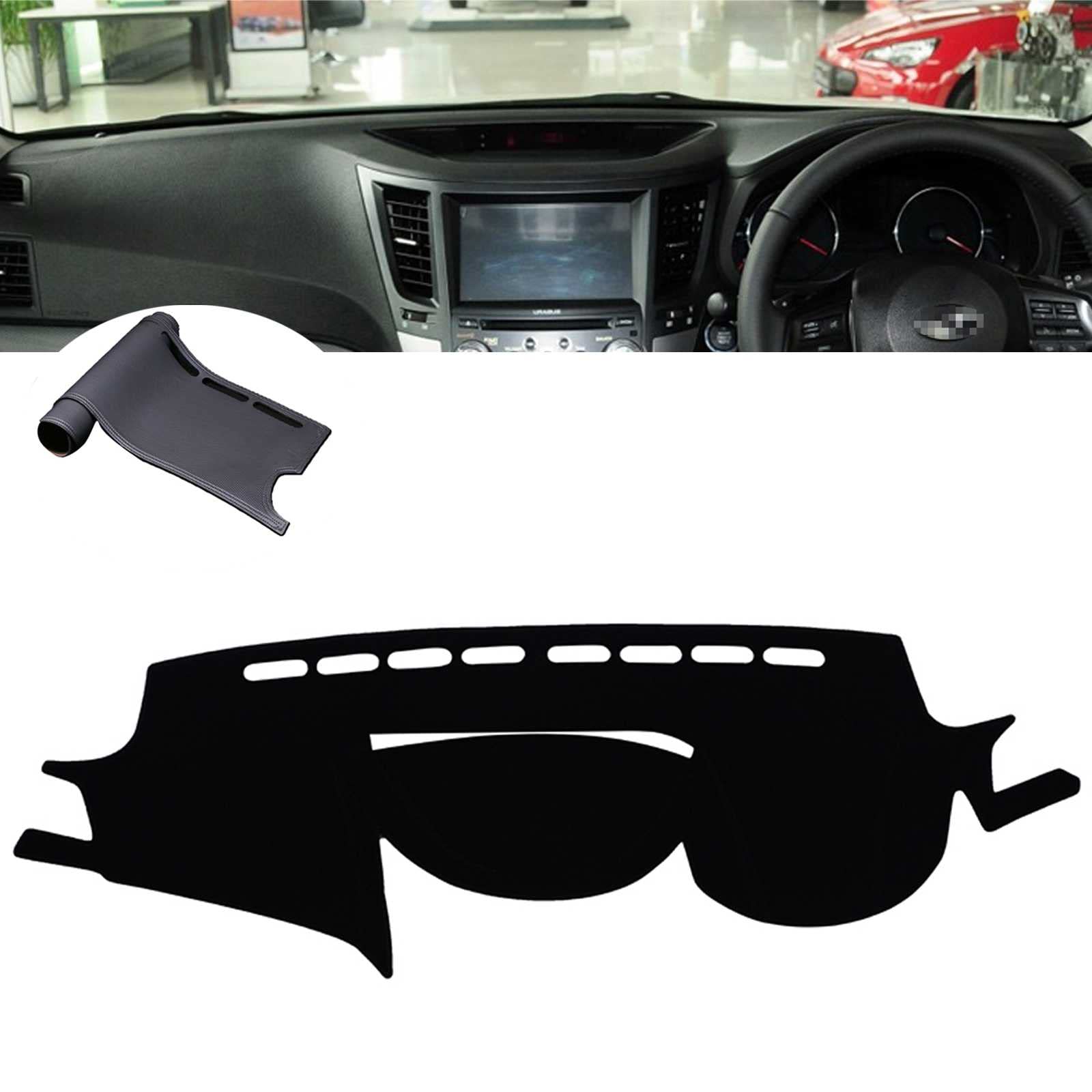 ダッシュボードマット スバル レガシィ B4 BM系 レガシィアウトバック/レガシィツーリングワゴン BR系..