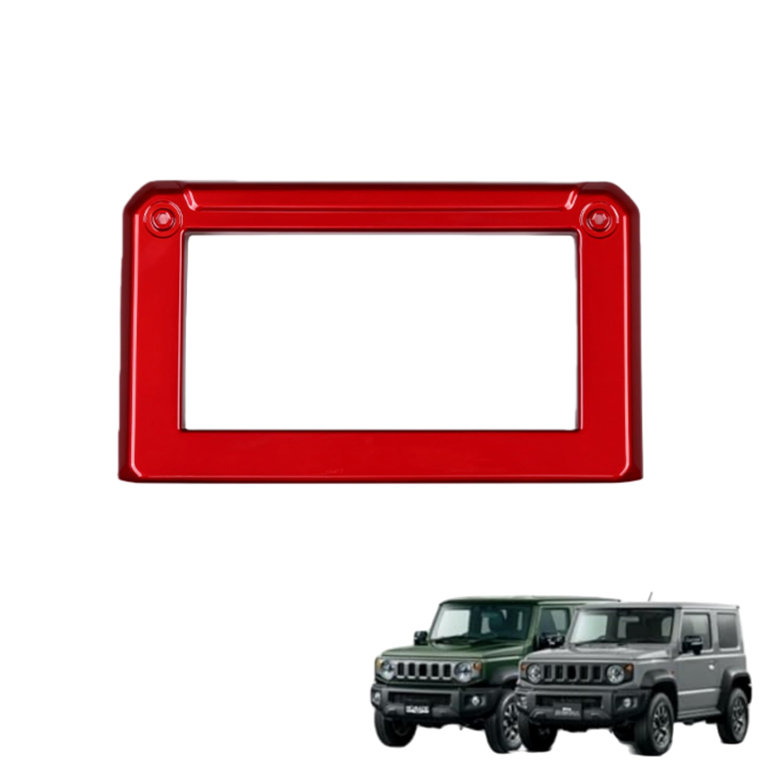 ジムニーに対応 JB64W シエラ JB74W 2019年-/ ジムニーに対応ノマド JC74W 2025年4月〜 対応品 スズキ専用 保護 上質 キズ防止 カスタム 装飾パーツ ABS製 取り付け簡単 内装ドレスアップ 1P コンソル ナビパネル ナビカバー カーナビ周り インテリアパネル 傷