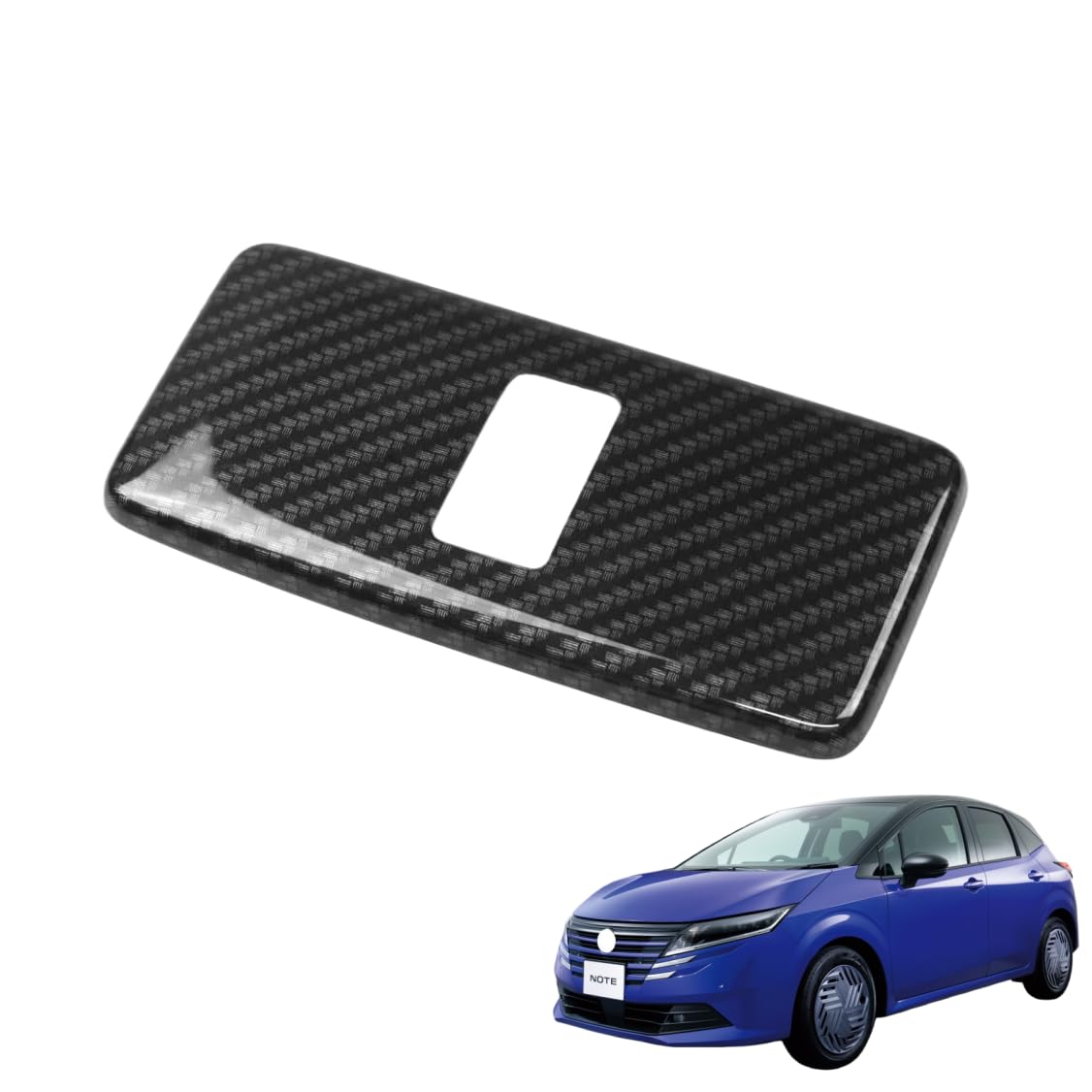 ノート?ノート オーラに対応e-POWE E13 / SNE13型 FE13型 2WD車 ルーフアクセントパネル インテリアパネルセンターコンソールスイッチ カバー プレミアム オリジナル For NOTE対応品 保護 上質 キズ防止 カスタム 装飾 パーツ ABS製 日産専用設計パーツ 取り付