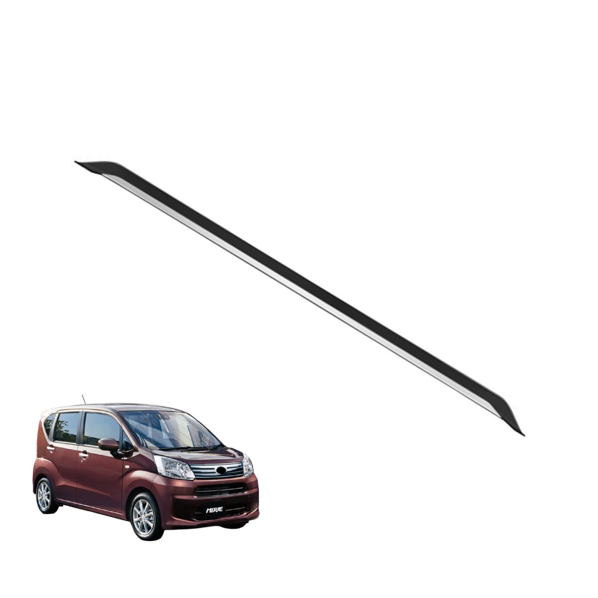 ムーヴ に対応 LA850S LA860S G RS 2025年6月〜For MOVE 対応品 保護 上質 キズ防止 カスタム 装飾 パーツ ABS製 ダイハツ専用設計パーツ 取り付け簡単 外装ドレスアップ フロントバンパーガーニッシュ/リアバンパーガーニッシュ/セット パーツ 傷防止 耐摩耗性