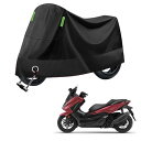 2025新版 バイクカバー に適用ホンダフォルツァZ【アルミホイル+ニードルパンチコットン】全天候型 厚手 210Dオートバイカバー バイク レインカバー 破れにくい 防雨 防雪 防塵 盗難防止 UVカット 反射ストリップ付き ロック穴 収納袋付き ブラック