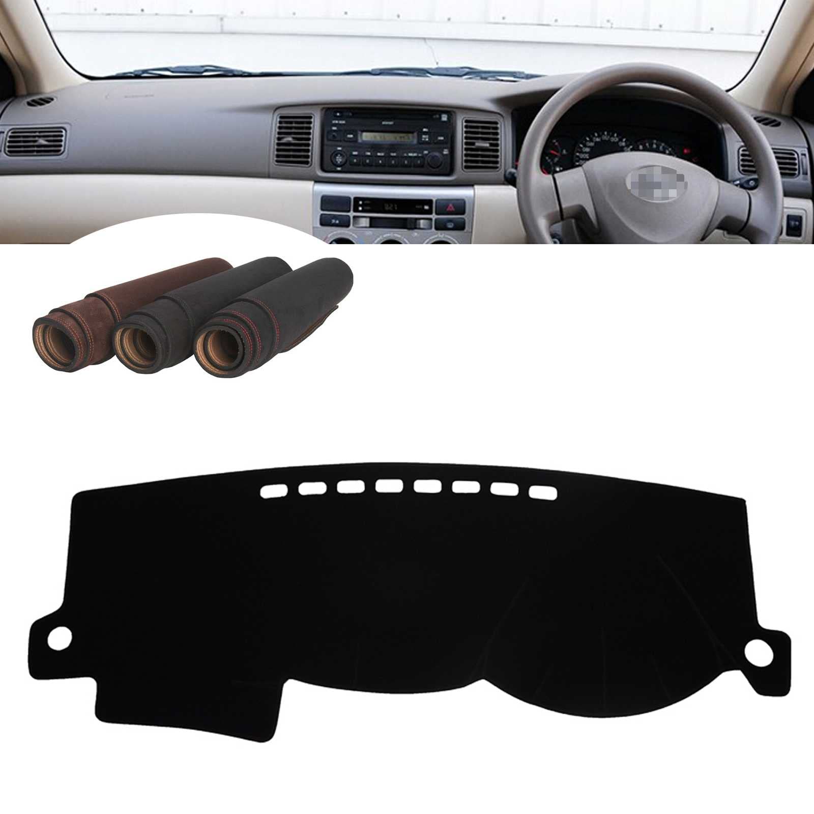 ダッシュボードマット トヨタ カローラ ハイブリッド COROLLA AURIS 2000-2005に適合 専用設計 日焼け..