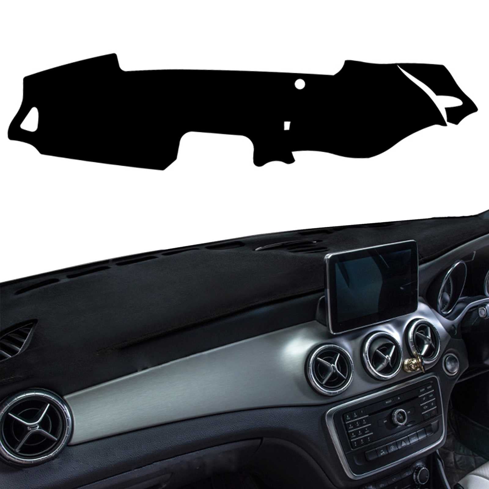 Other - ダッシュボードマット マツダMX-5 2015-2020に適用 ダッシュボードカバー インテリア アクセサリー 車種専用設計 保護マット スエード素材 内装パーツ 日焼け対策 滑り止め加工 カー用品【フランネル素材】