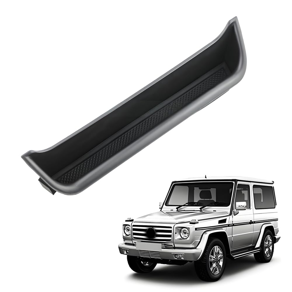 Gクラス W463 G320 G350d G500 G550 G55 G63 G65 AMGカスタムパーツ センターコンソールハンドル収納ボックス 副操縦士収納ボックス ABS樹脂 車種専用設計 傷防止 耐摩耗性 収納 滑り止め 取り付け簡単Gクラス アクセサリー