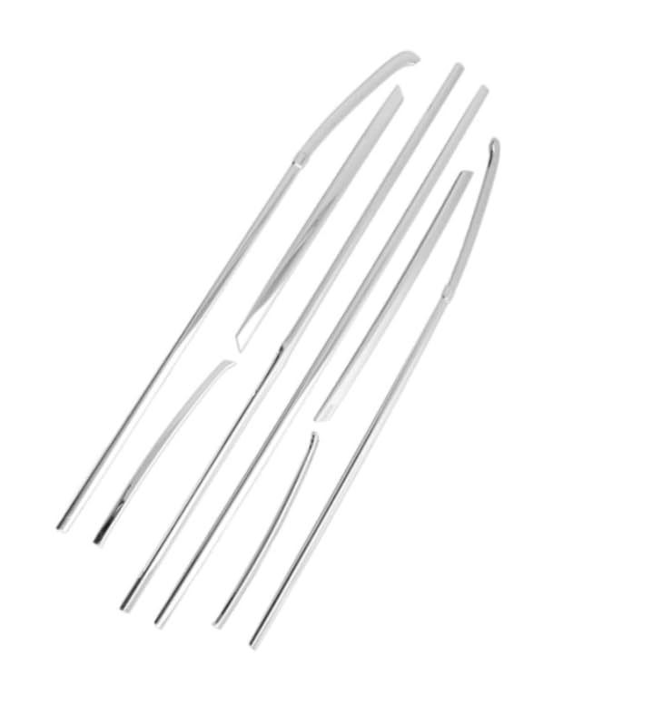 Rakuten - ライズ に対応 A200系 A200A/A210A A20#A/210A型 2019年11月〜For RAIZE 対応品 専用 保護 上質 キズ防止 カスタム 装飾パーツ 304ステンレス製 トヨタ専用設計パーツ 外装ドレスアップ フルセット ウィンドウフレームトリム ピラー ドア ウインドー モール カ