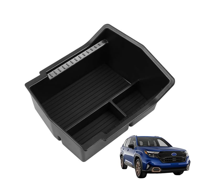 スバル フォレスター に対応 フォレスター SL系 2025年4月〜 For Forester 対応品 専用 保護 上質 キズ防止 カスタム 装飾パーツ ABS製 専用設計パーツ 取り付け簡単 内装ドレスアップ センターコンソールオーガナイザートレイ デコレーション アームレストボッ