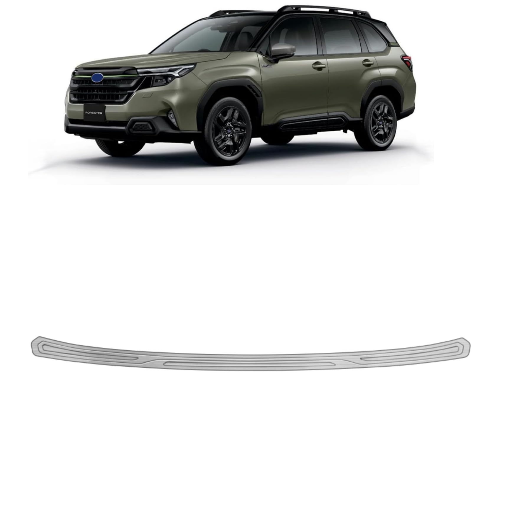スバル フォレスター に対応 フォレスター SL系 2025年4月〜 For Forester 対応品 専用 保護 上質 キズ防止 カスタム 装飾パーツ ステンレス製 専用設計パーツ 取り付け簡単 外装ドレスアップ インナーAセット/アウターBセット/インナー +アウターCセット ステ