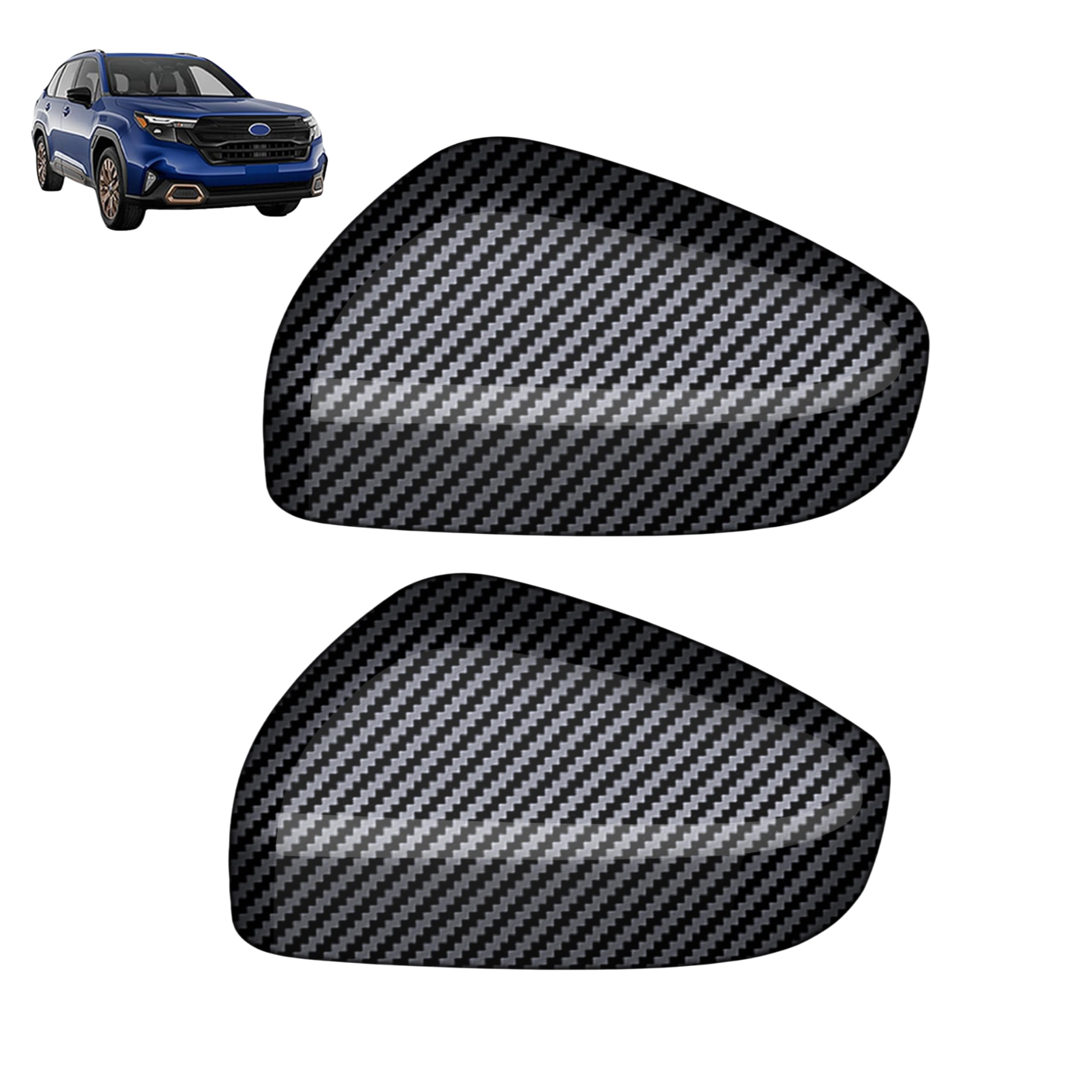 スバル フォレスター に対応 フォレスター SL系 2025年4月〜 For Forester 対応品 専用 保護 上質 キズ防止 カスタム 装飾パーツ ABS製 専用設計パーツ 取り付け簡単 外装ドレスアップ リア サイドミラー ドアミラー カバー バックミラー フレーム ガーニッシュ