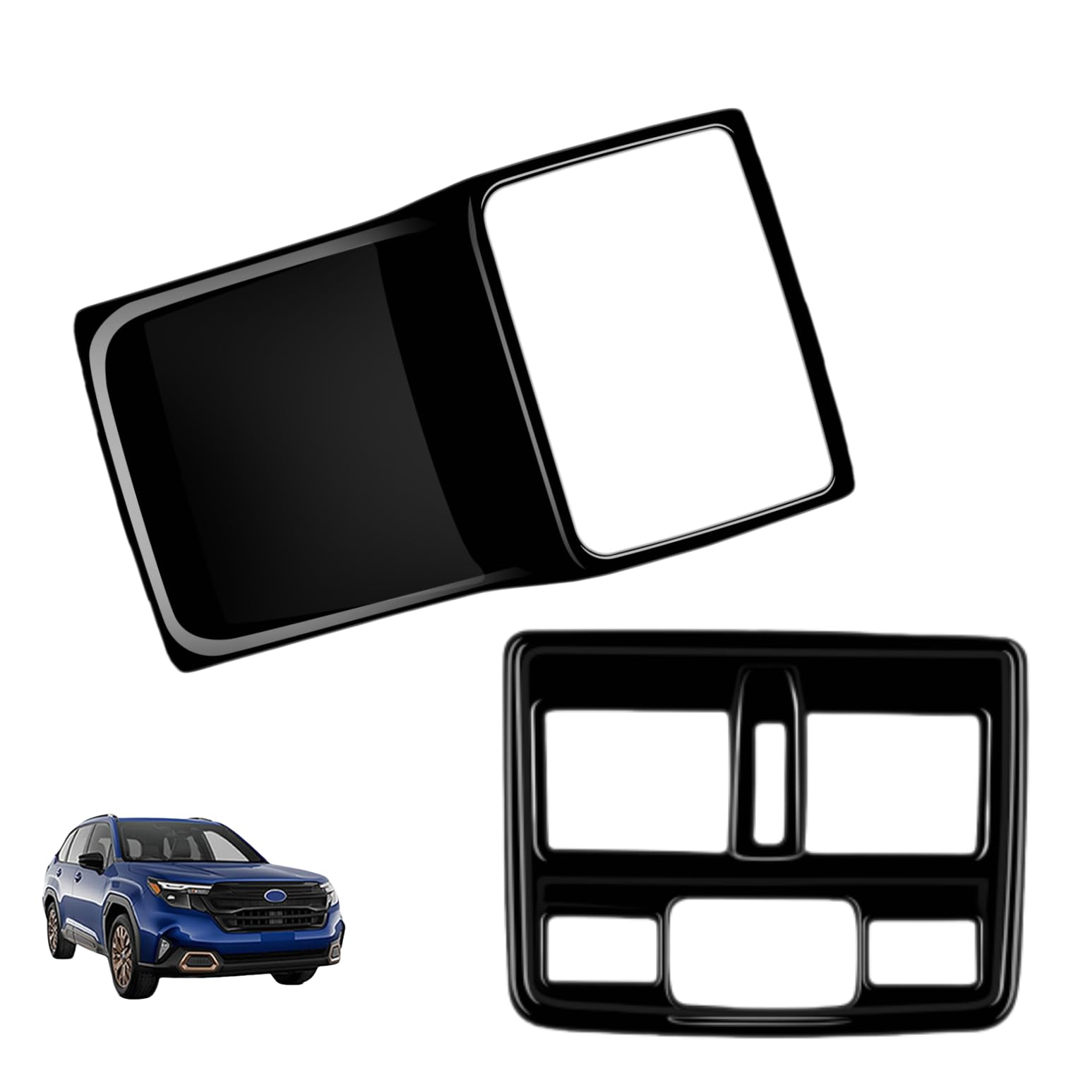 スバル フォレスター に対応 フォレスター SL系 2025年4月〜 For Forester 対応品 専用 保護 上質 キズ防止 カスタム 装飾パーツ ABS製 専用設計パーツ 取り付け簡単 内装ドレスアップ リア センターコンソール キックガード リアキックガード リアエアコン吹き