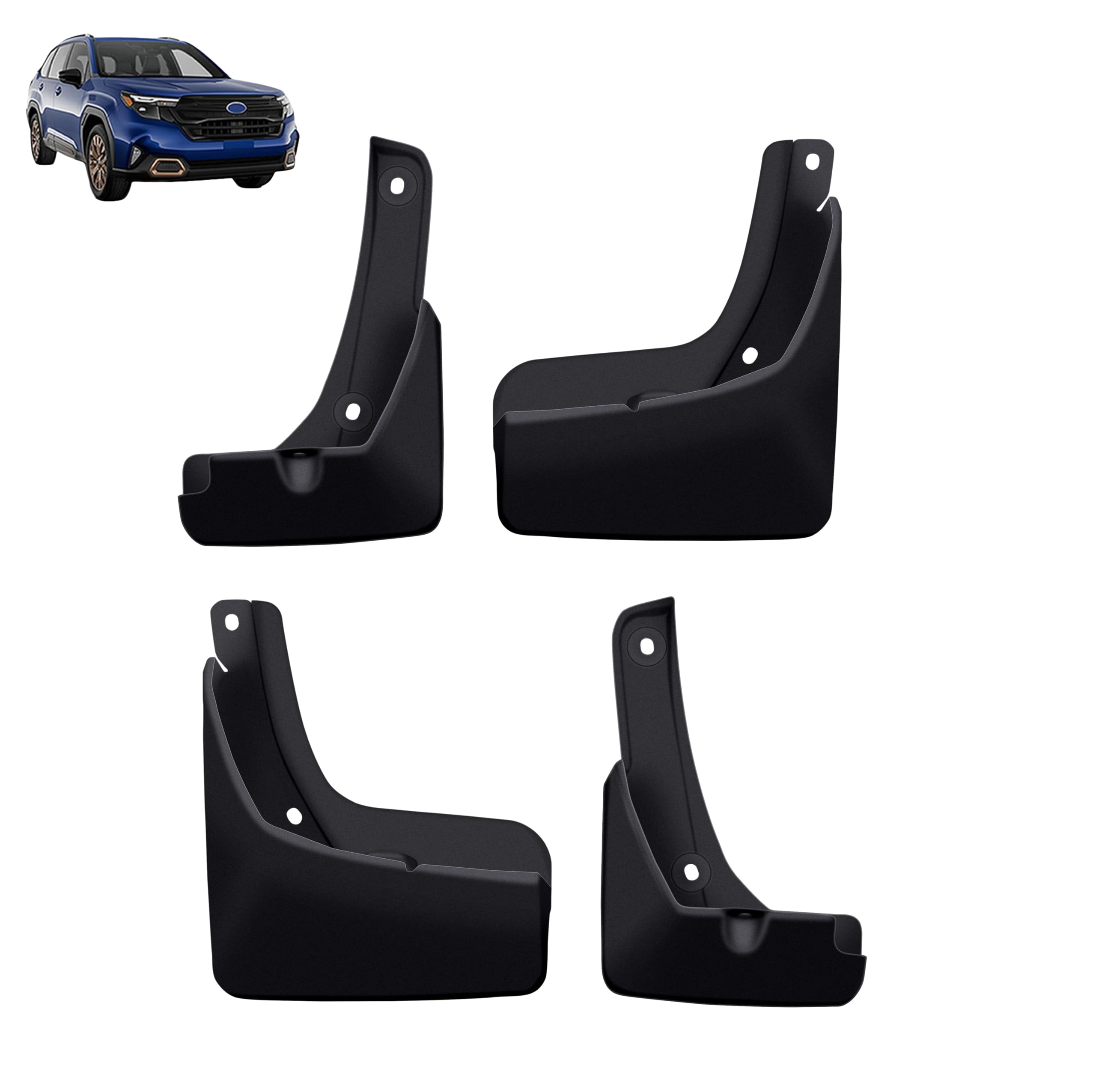 スバル フォレスター に対応 フォレスター SL系 2025年4月〜 For Forester 対応品 専用 保護 上質 キズ防止 カスタム 装飾パーツ ABS製 専用設計パーツ 取り付け簡単 外装ドレスアップ マッドガードキット ハードウェアアクセサリー マッドフラップスプラッシュ