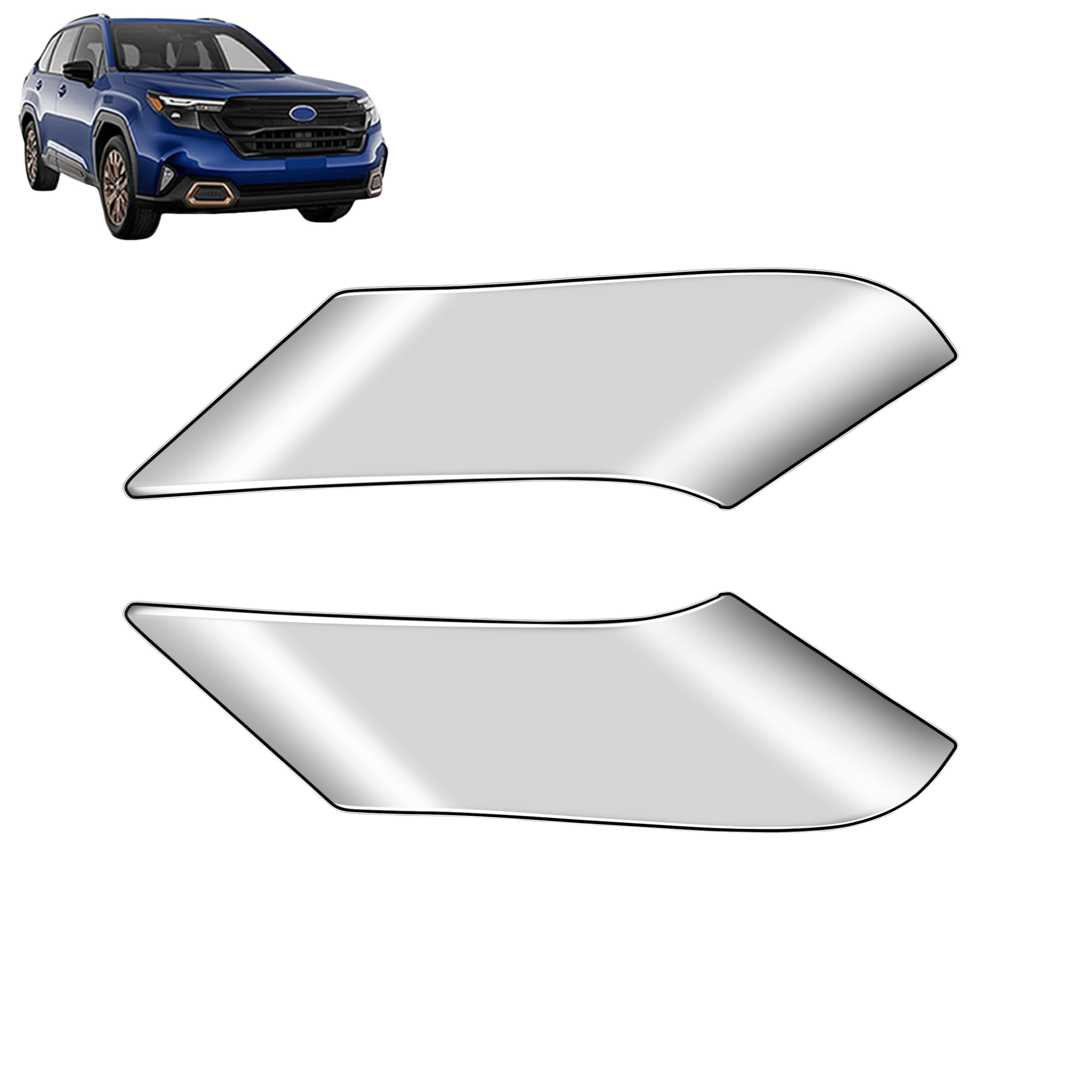 スバル フォレスター に対応 フォレスター SL系 2025年4月〜 For Forester 対応品 専用 保護 上質 キズ防止 カスタム 装飾パーツ ABS製 専用設計パーツ 取り付け簡単 外装ドレスアップ Aピラーガーニッシ Aピラーカバー/ウィンドウCピラーモールディング ウィン