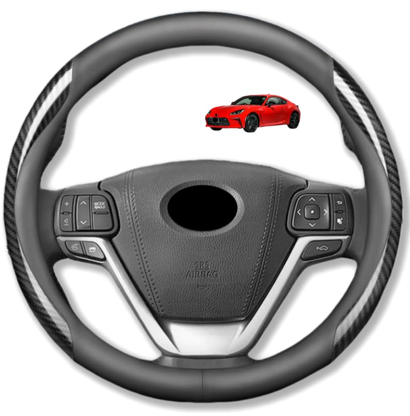 トヨタ に対応 エスティマ/ノア/ヴォクシー/ヴェルファイア CHR/ RAV4/ プリウス/ハリアー/ハイラックス/ヤリス 専用 保護 上質 キズ防止 カスタム 装飾パーツ 取り付け簡単 円形 丸形 ハンドルカバー ステアリングカバー ハンドルカバー 滑り止め 汚れ防止 37c