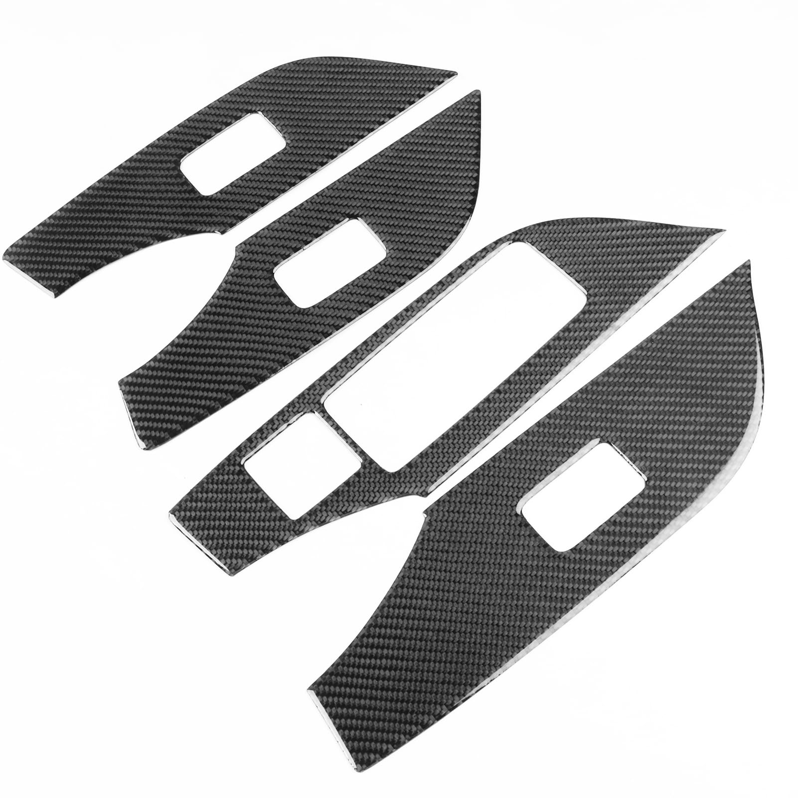 トヨタ?RAV4 5代目 に対応 For RAV4 5代目 XAA/XAH/XAP 50型 2020年~専用 保護 上質 キズ防止 カスタム 装飾パーツ ソフト?カーボンファイバー素材 4P 専用設計パーツ 取り付け簡単 カーインテリアウィンドウリフトスイッチボタンパネルカバー トウィンドウスイ